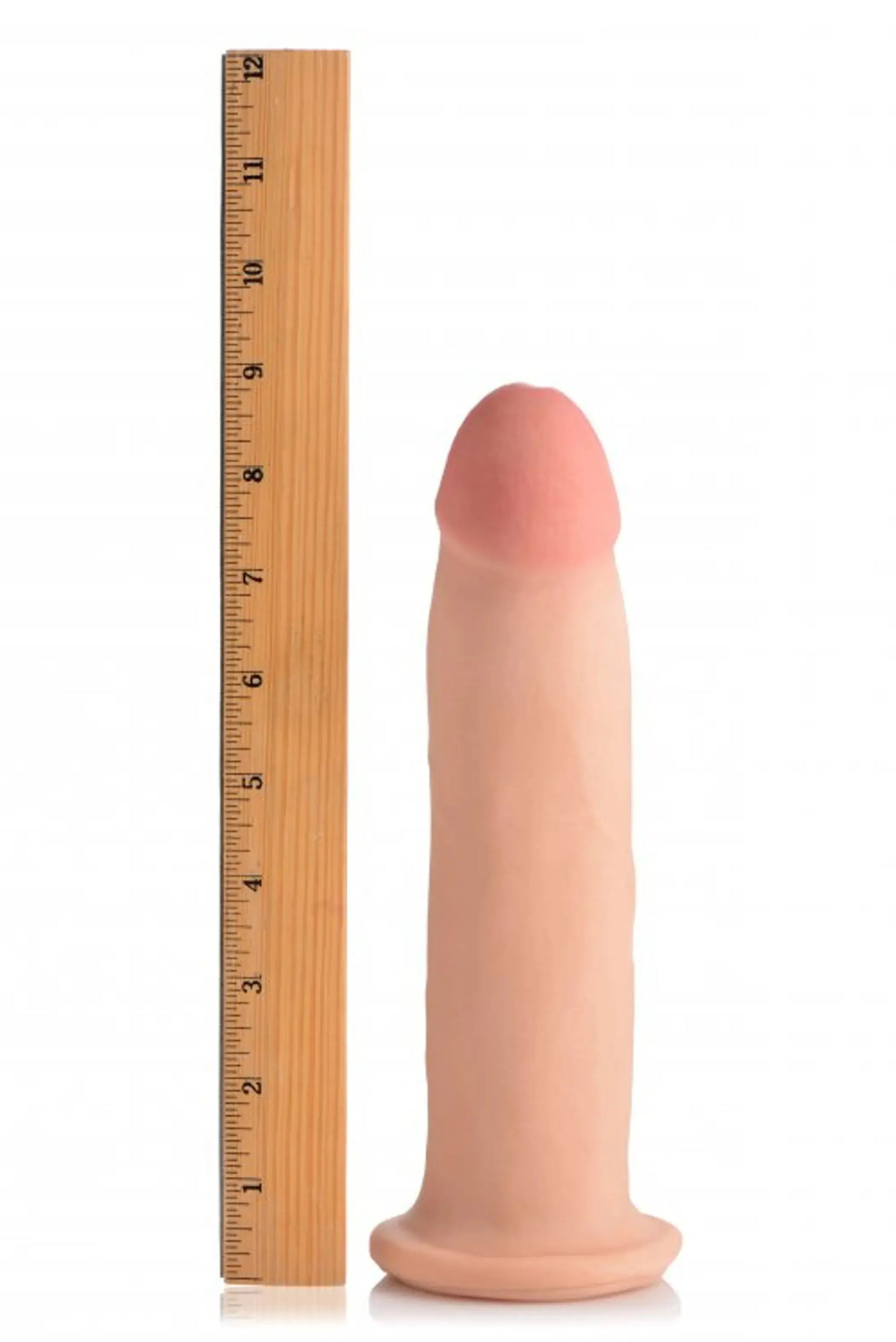 USA COCKS 9IN AMERISKIN DILDO W/O BALLS LIGHT XR Brands