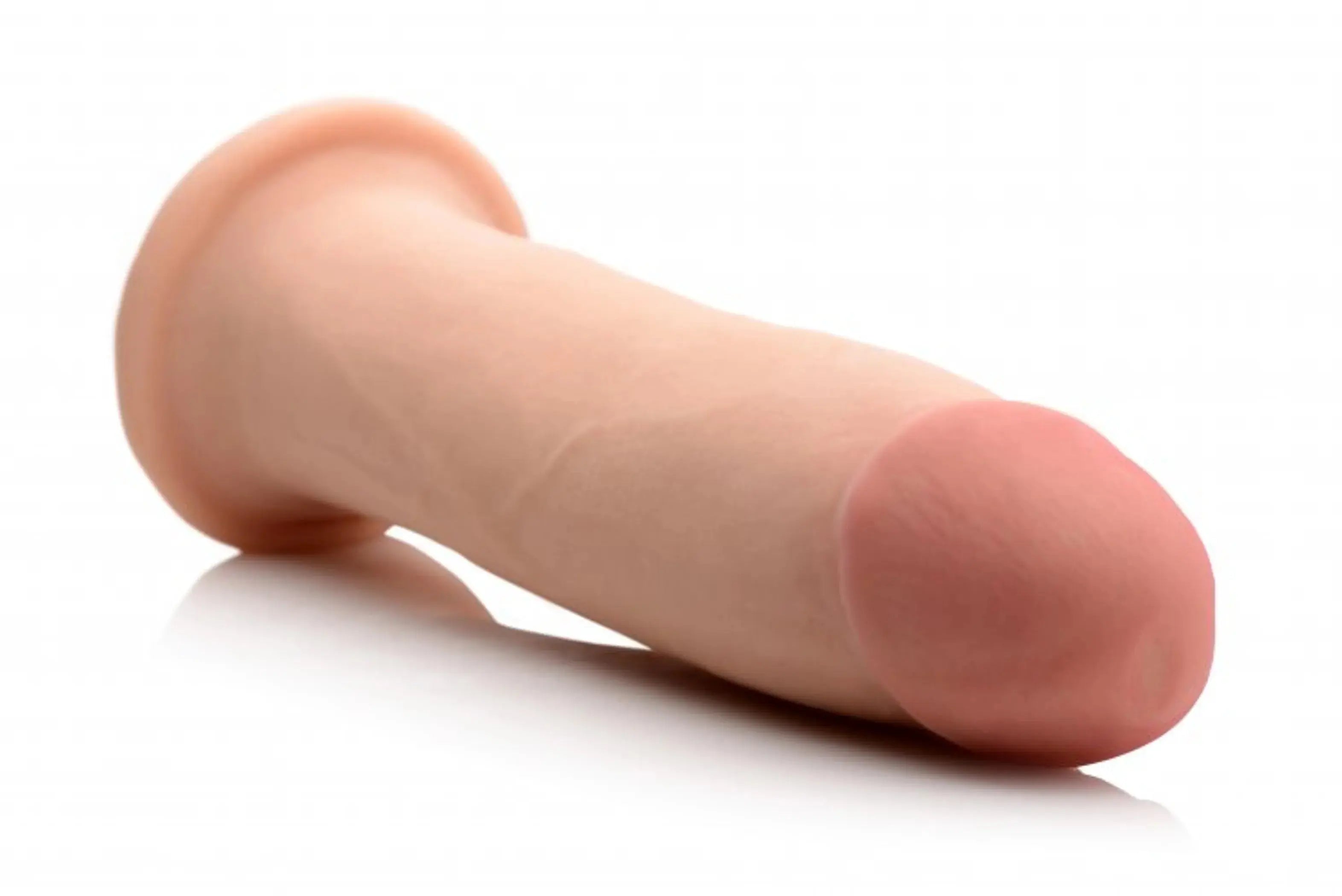 USA COCKS 9IN AMERISKIN DILDO W/O BALLS LIGHT XR Brands