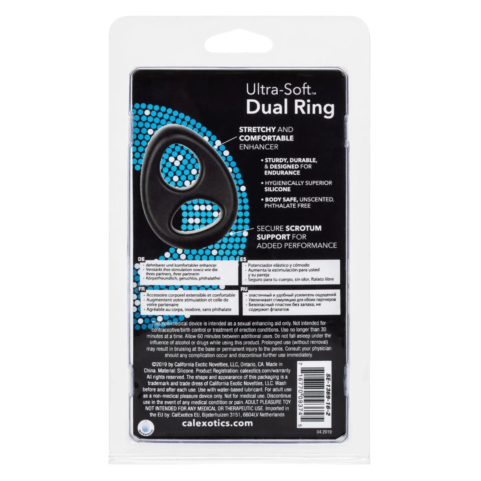 Ultra-Soft Dual Ring California Exotic Novelties