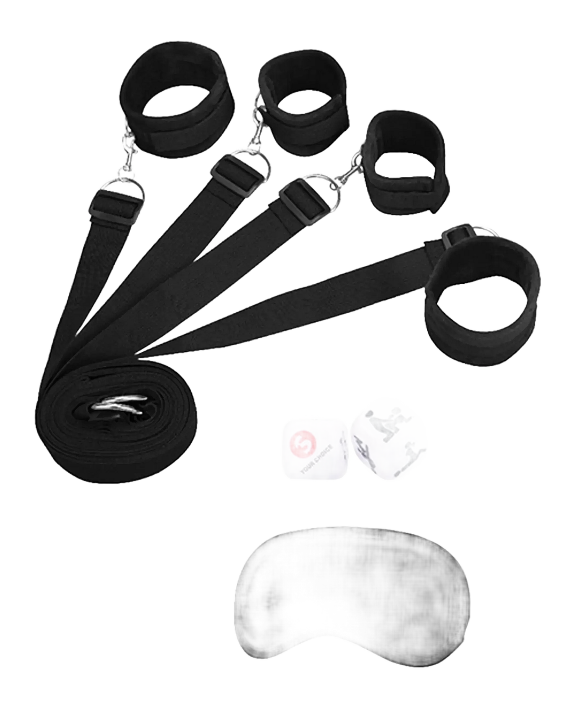 UNDER BED BINDINGS RESTRAINT KIT BLACK SHOTS AMERICA