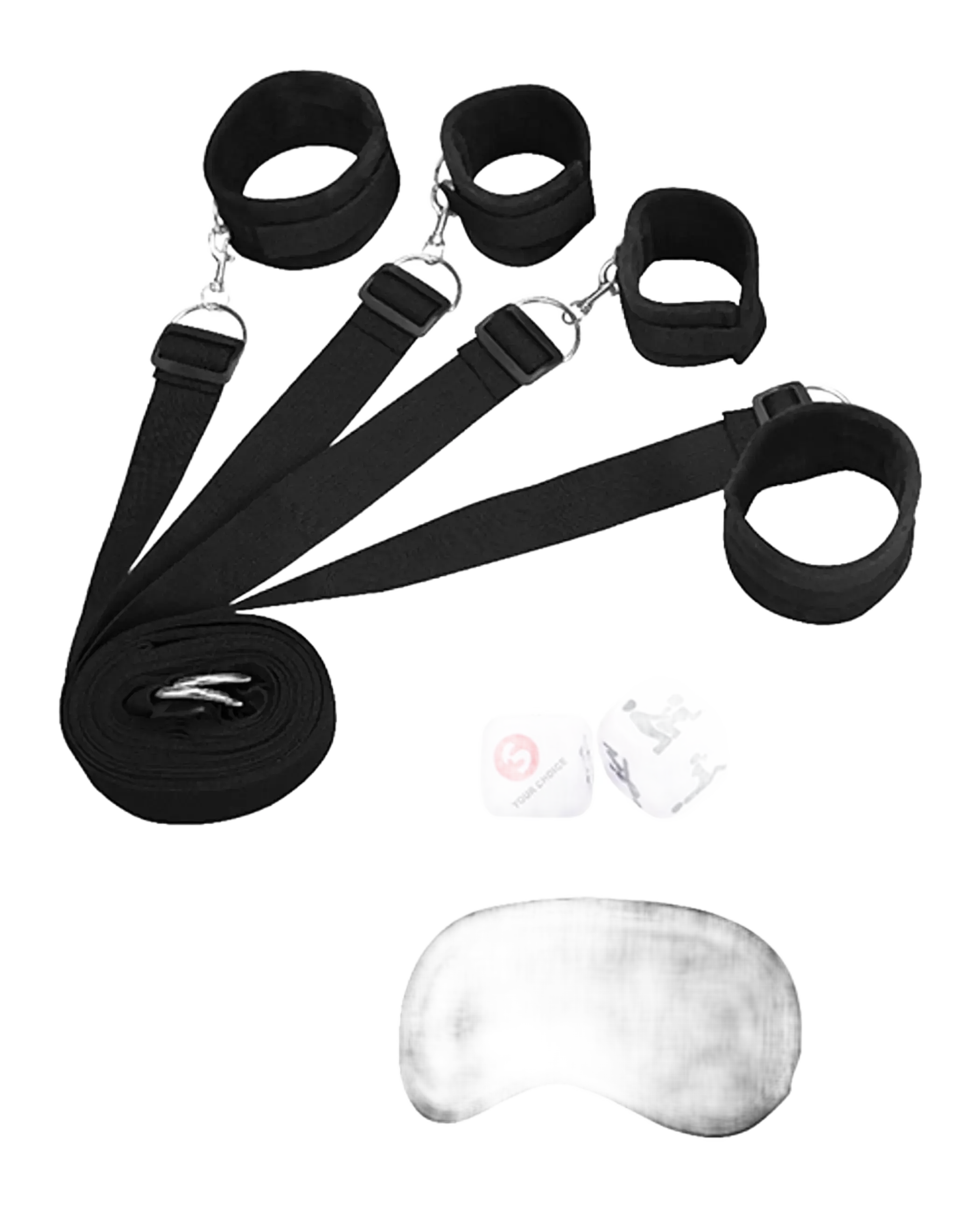 UNDER BED BINDINGS RESTRAINT KIT BLACK SHOTS AMERICA