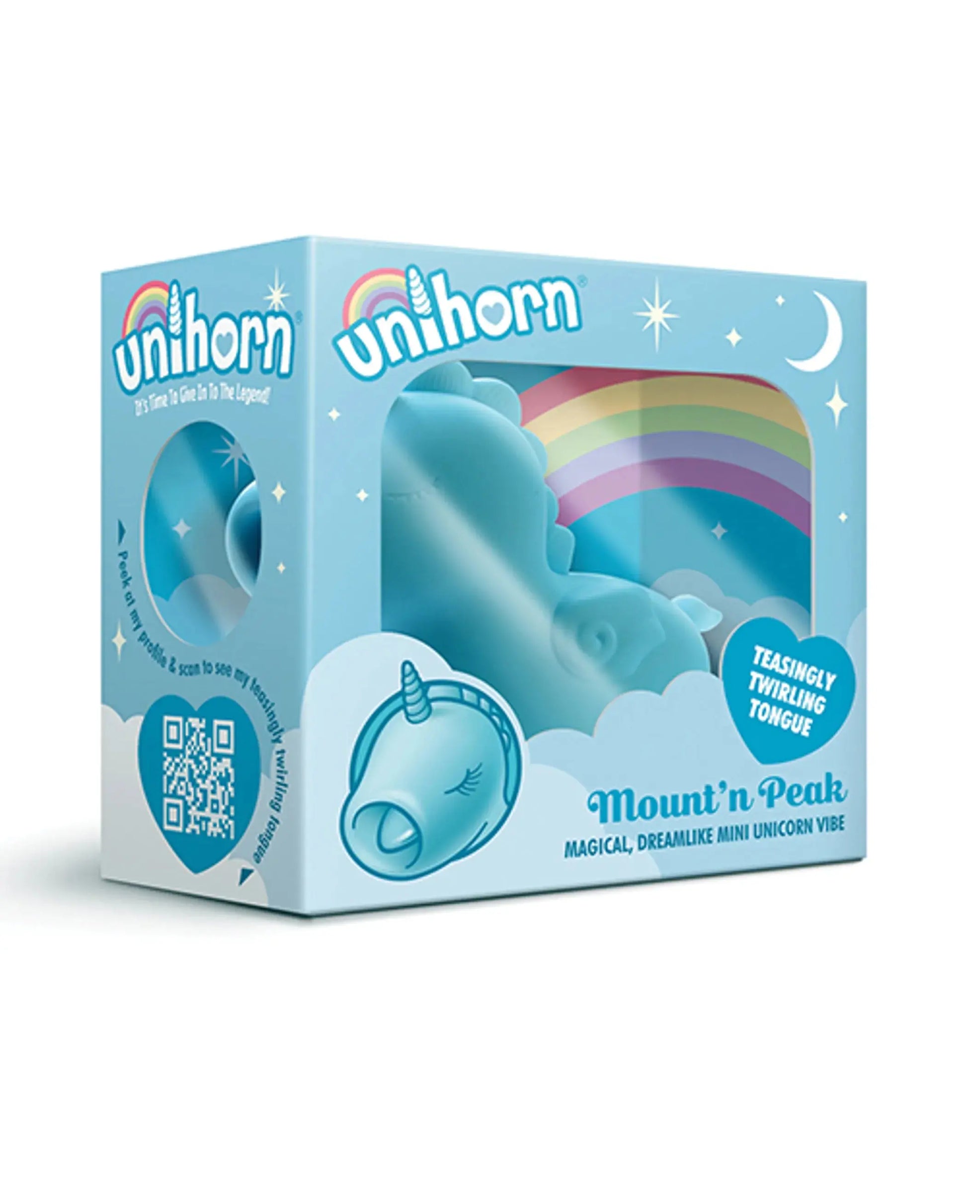 Unihorn Mountn Peak Pointy Tongued Vibrator Creative Conceptions