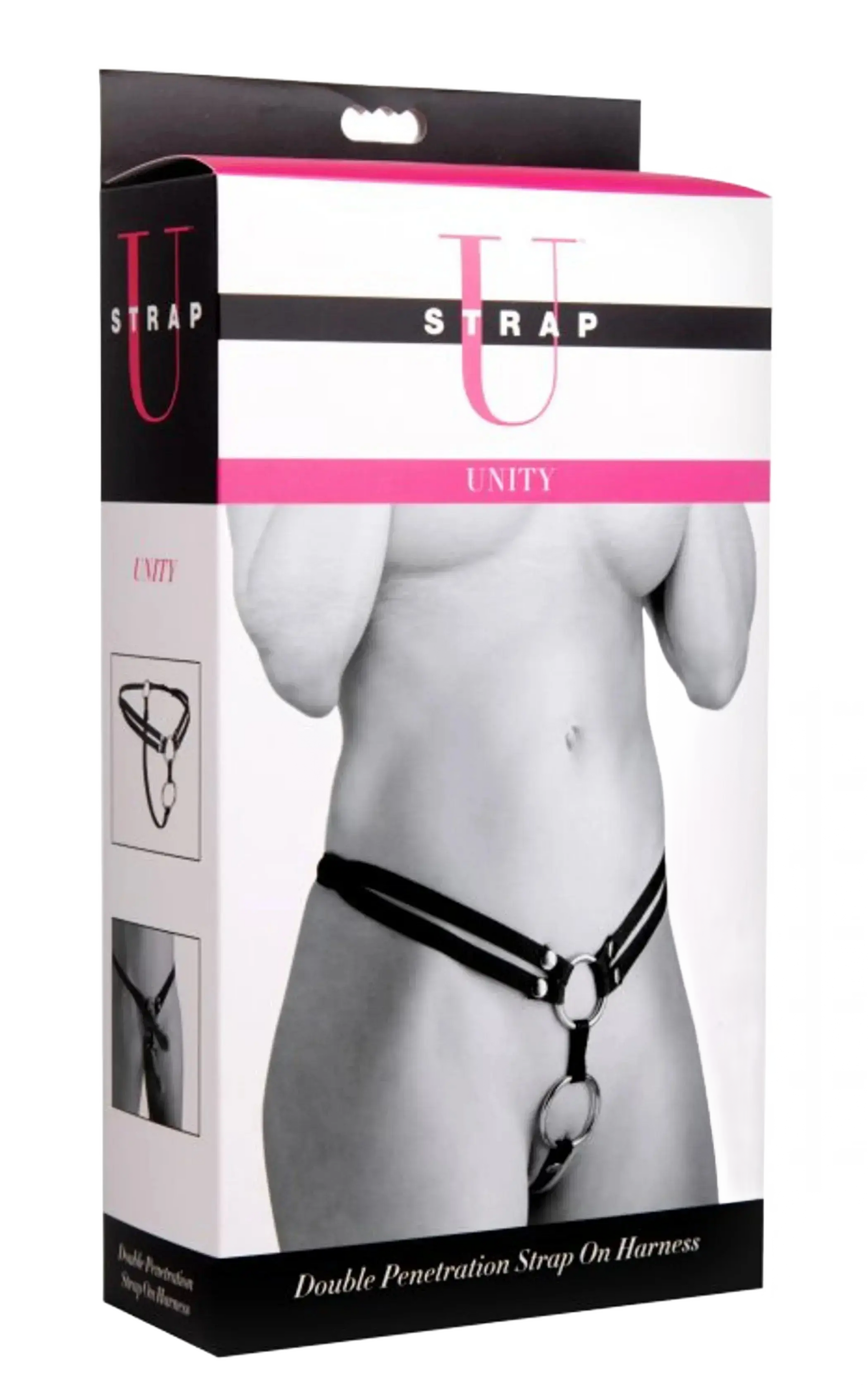 STRAP U UNITY DOUBLE PENETRATION STRAP ON HARNESS XR Brands
