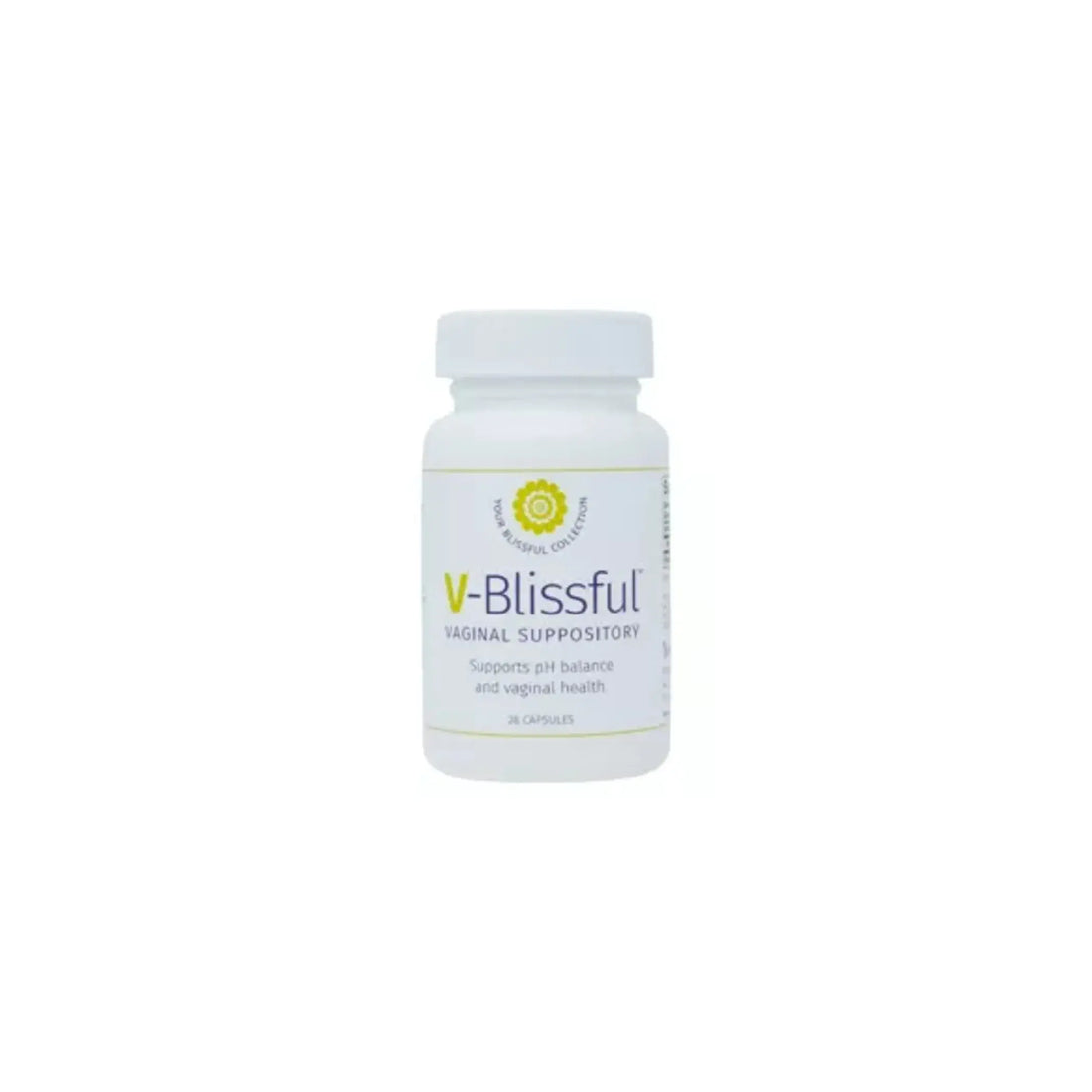 V-Blissful Boric Suppository Balance pH Naturally 28 Ct. Kare-Pak