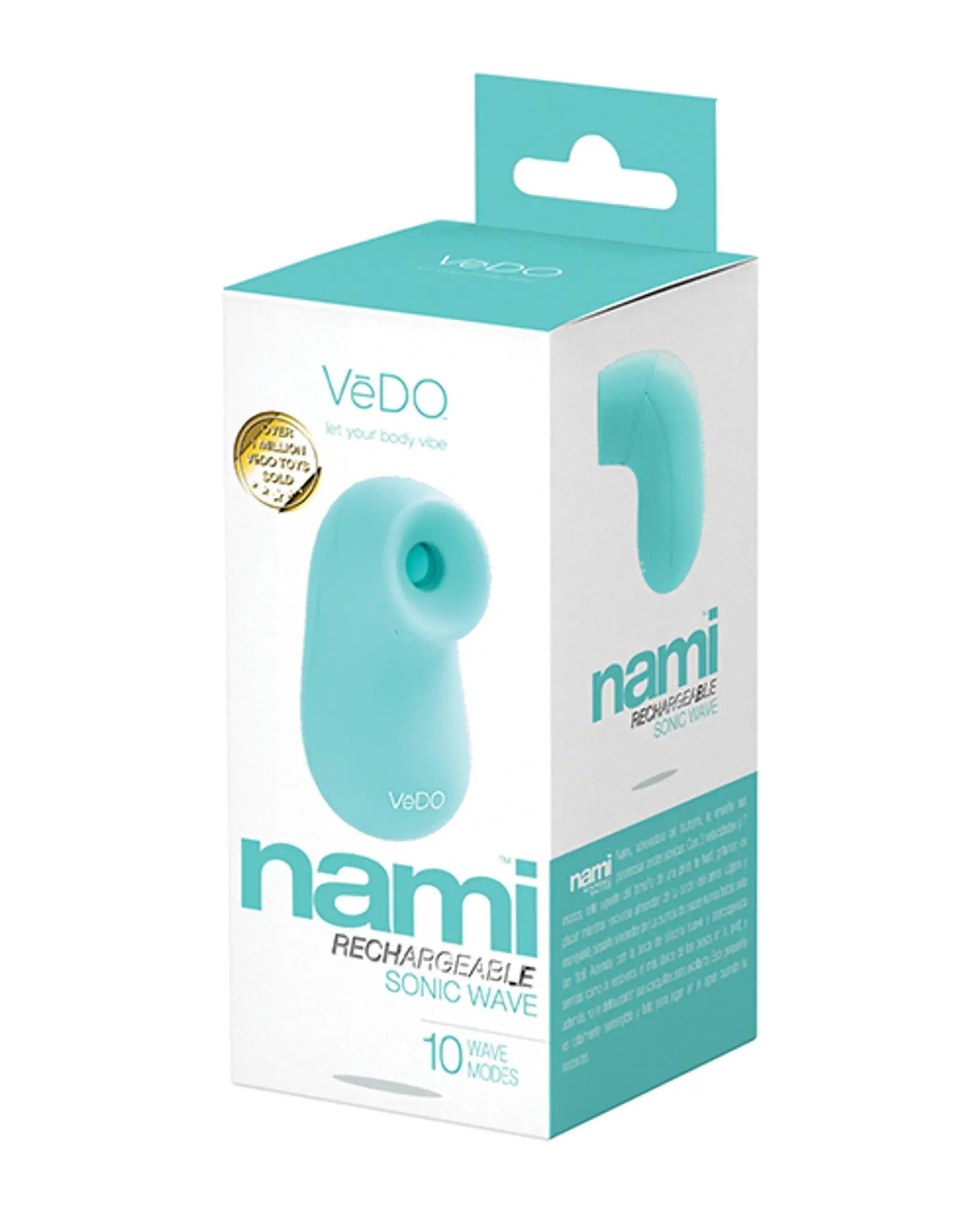 VEDO NAMI SONIC VIBE TURQUOISE RECHARGEABLE Vedo