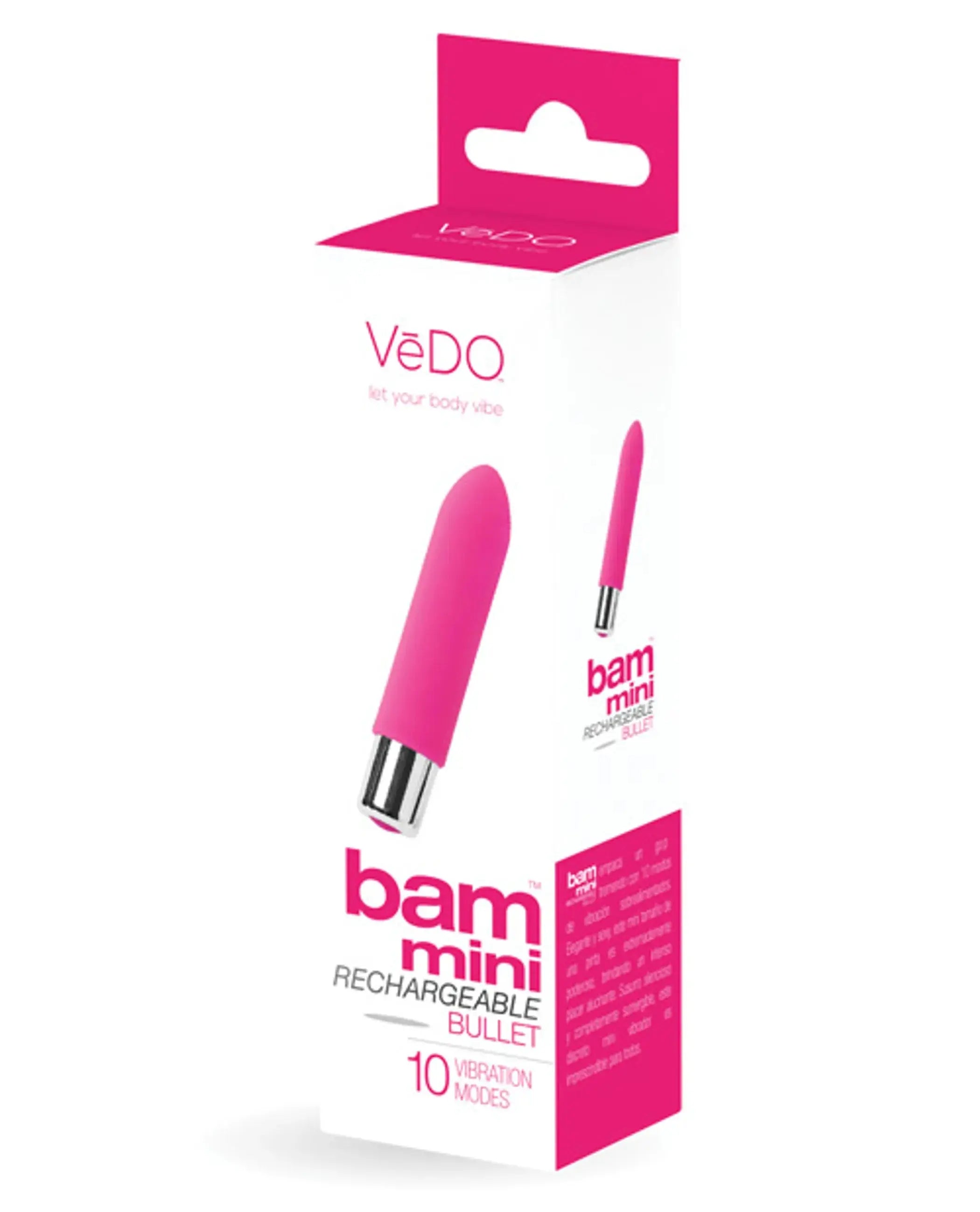 Vedo Bam Mini Bullet Foxy Pink Vedo