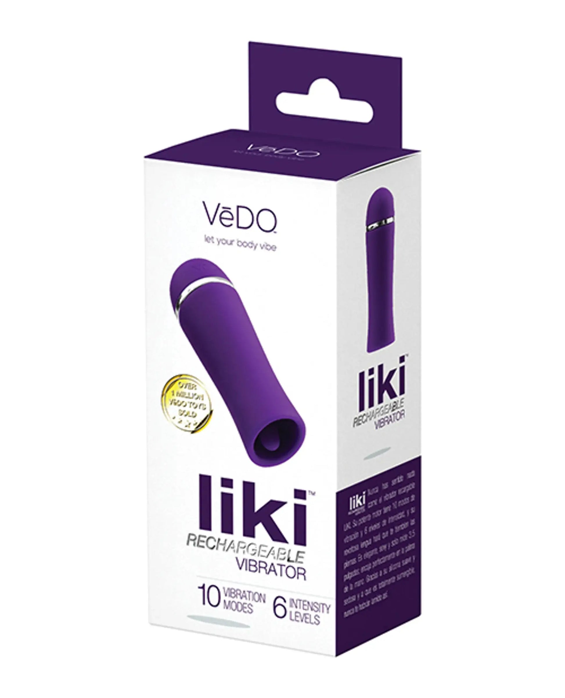 Vedo Liki Flicker Vibe Assorted Colors Display Vedo