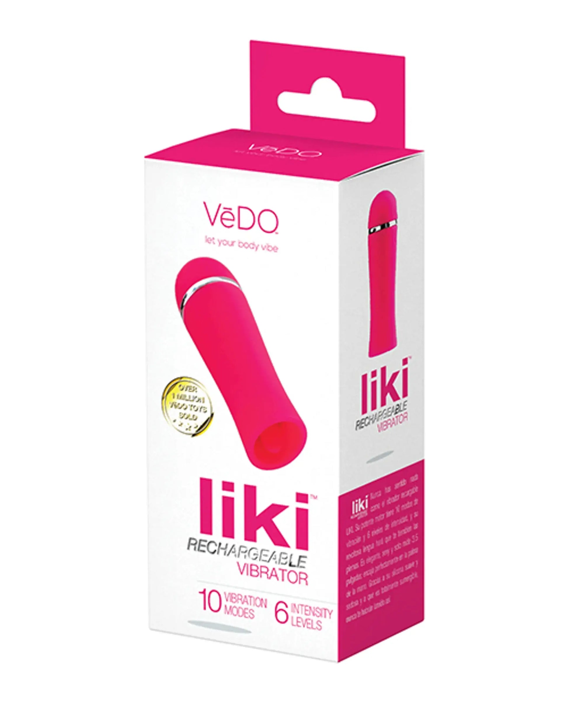 Vedo Liki Flicker Vibe Assorted Colors Display Vedo