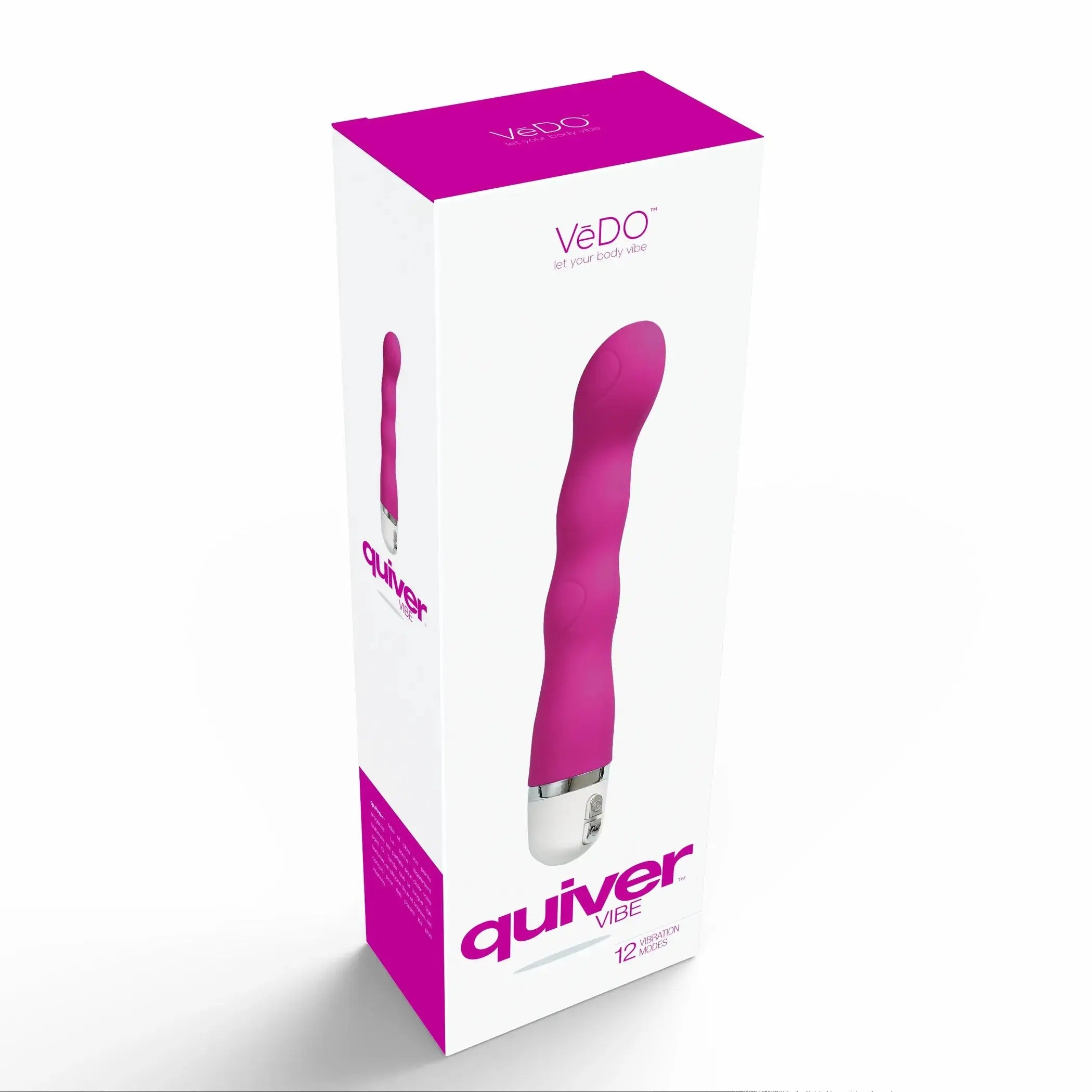 Vedo Quiver Mini Vibe Hot In Bed Pink Vedo
