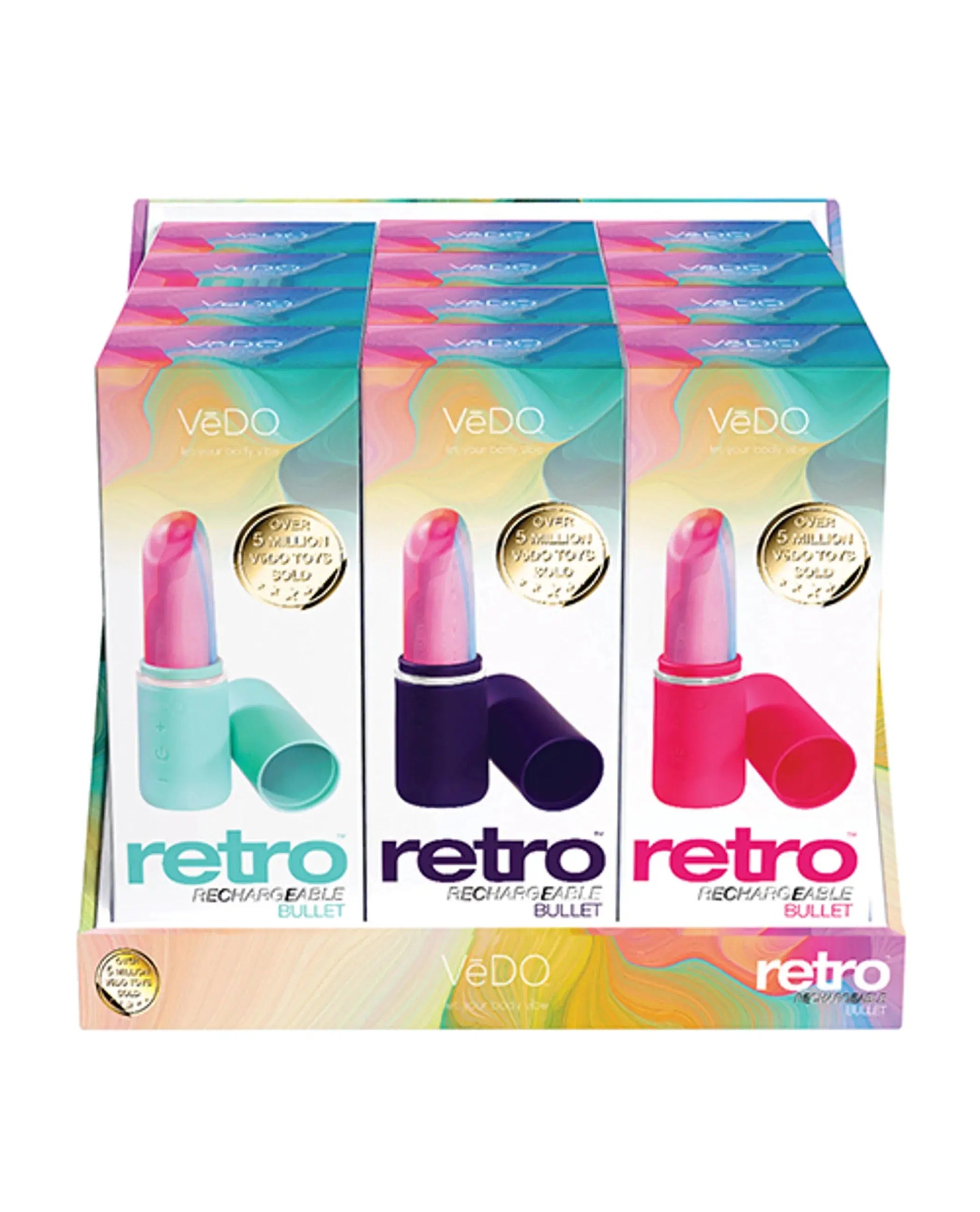 Vedo Retro Rechargeable Bullet Vedo