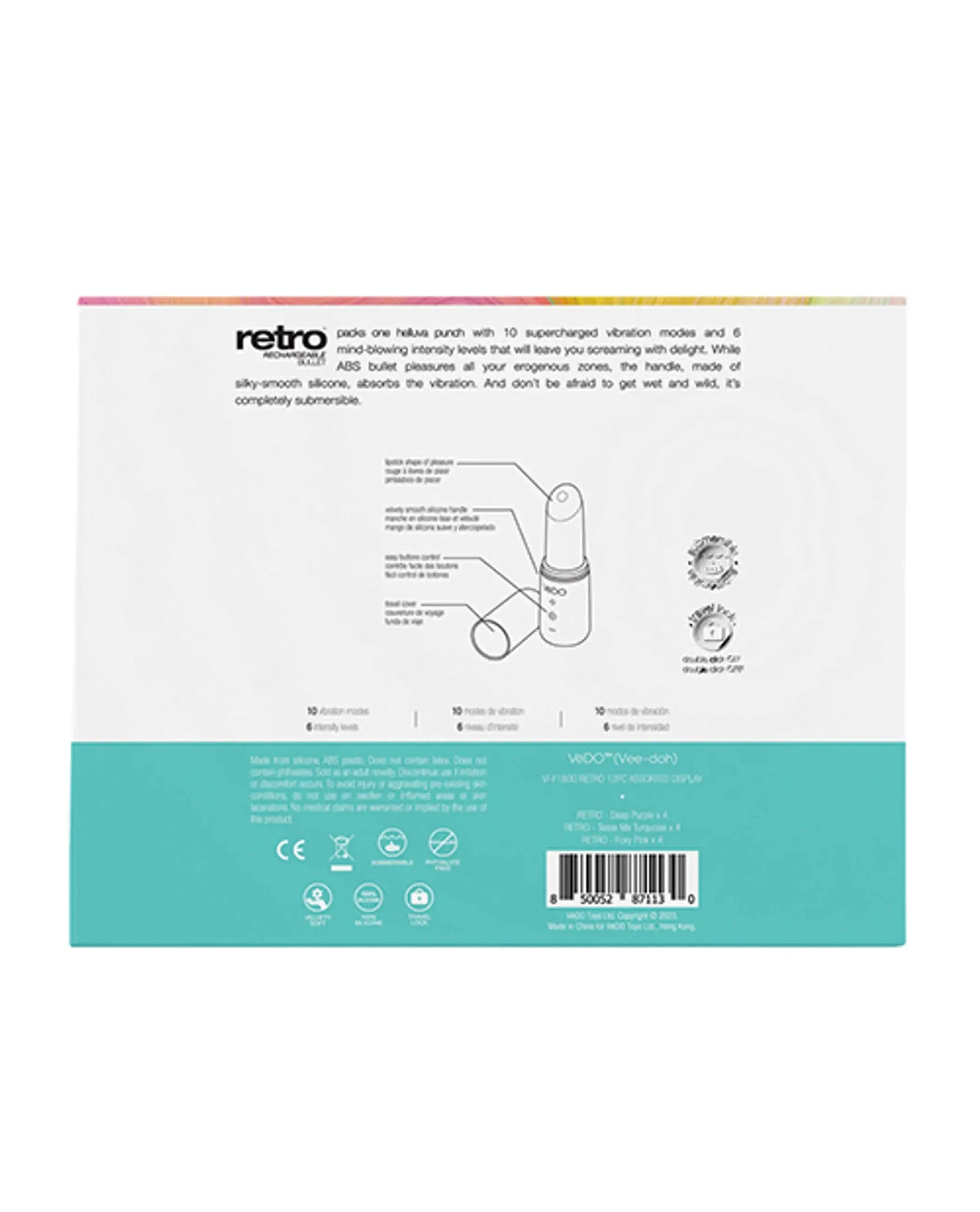 Vedo Retro Rechargeable Bullet Vedo