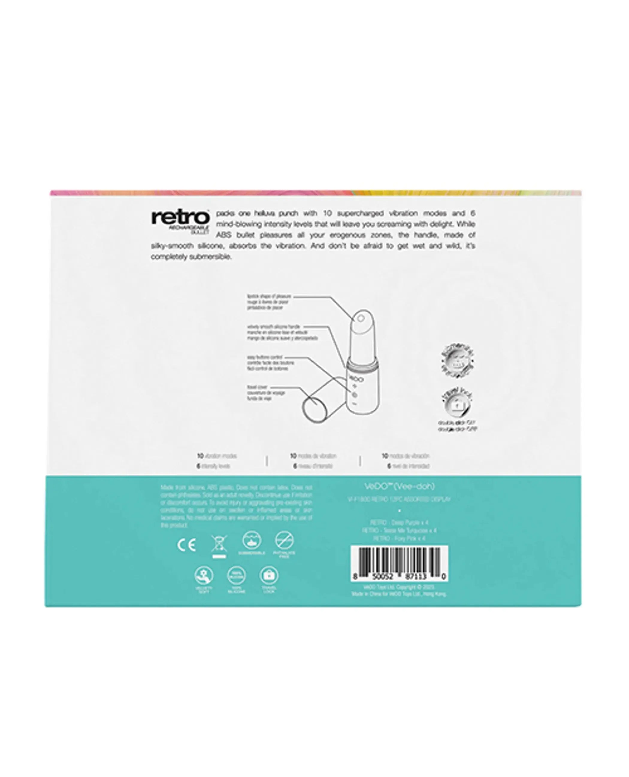 Vedo Retro Rechargeable Bullet Vedo