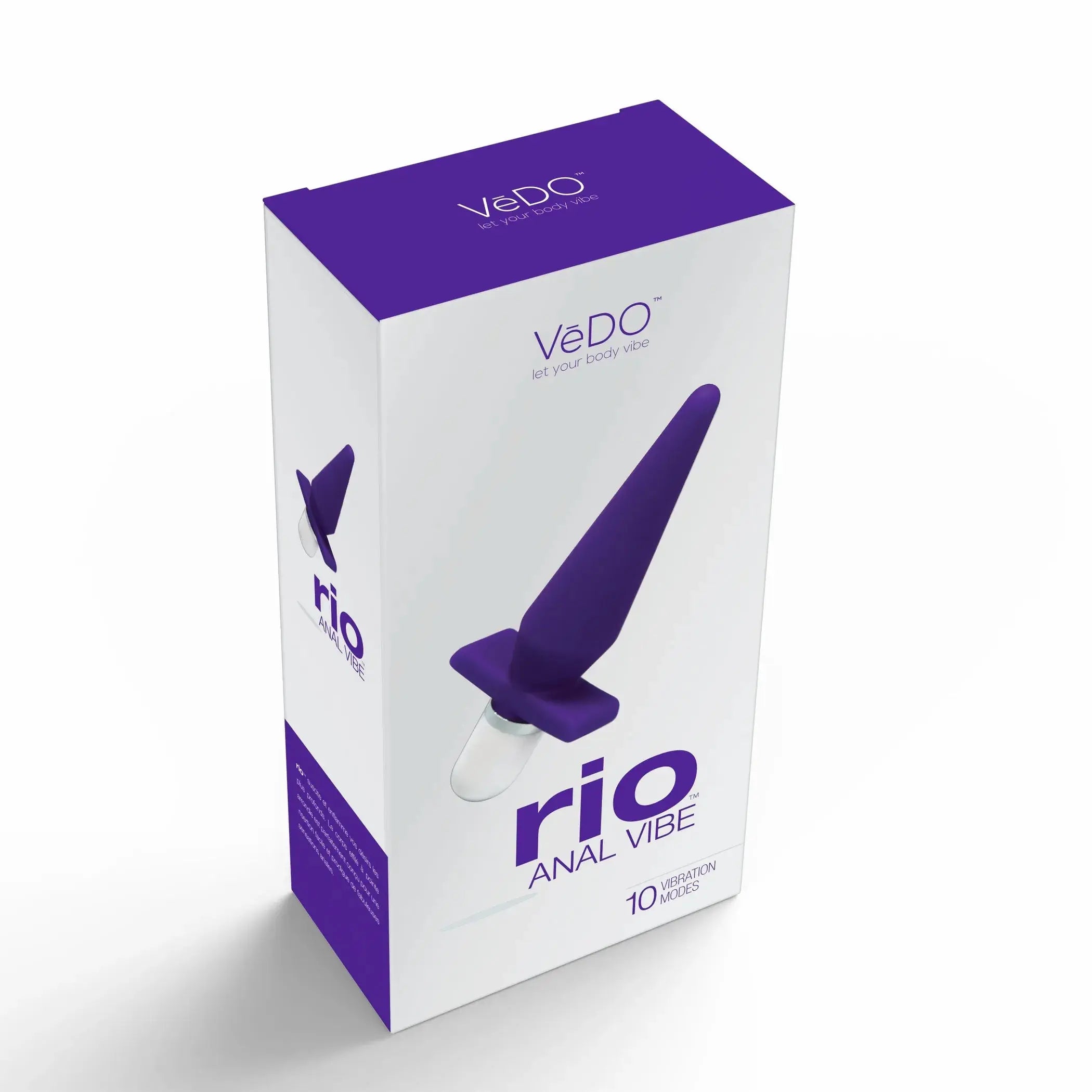 Vedo Rio Anal Vibe Into You Indigo Vedo