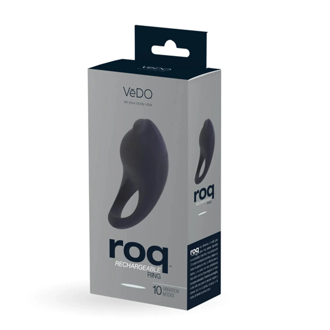 Vedo Roq Rechargeable Ring Just Black Vedo
