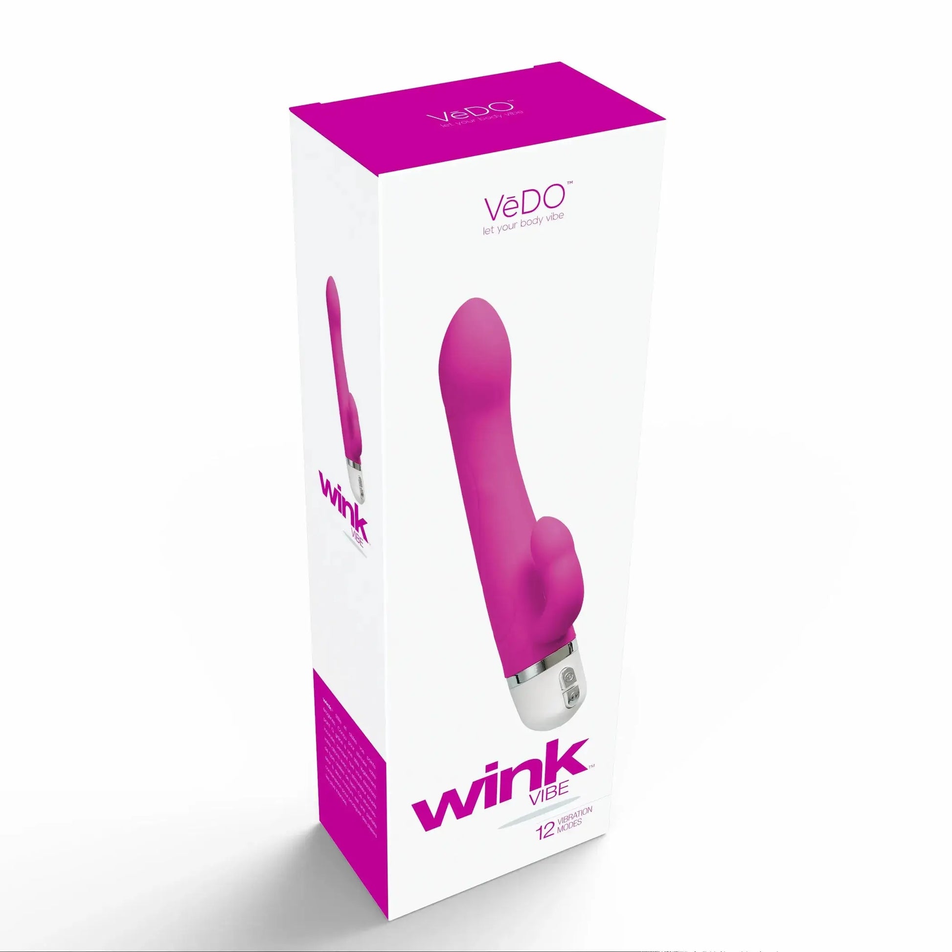 Vedo Wink Mini Vibe Hot In Bed Pink Vedo