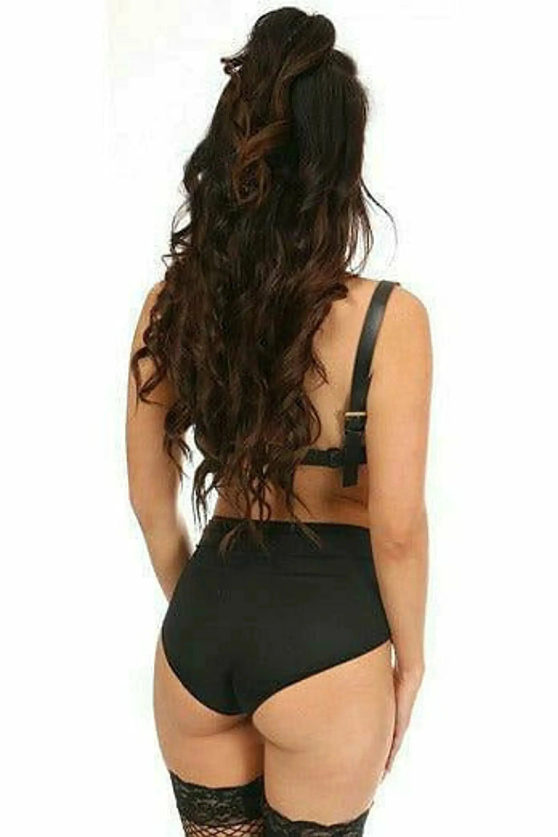 Vegan Leather Fringe Bra Harness Daisy Corsets