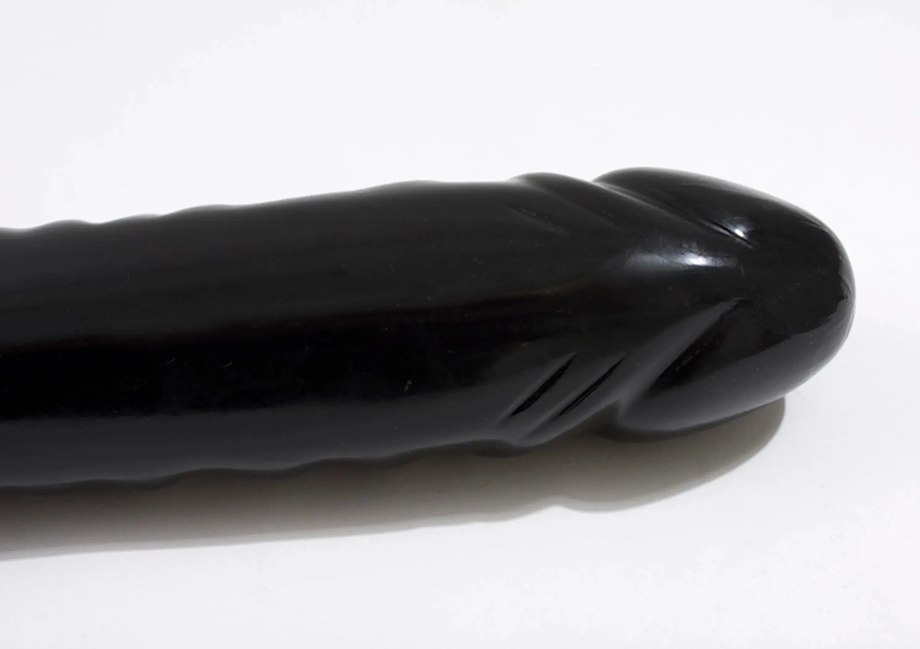 Veined Double Header Black 18 Inch Doc Johnson Novelties