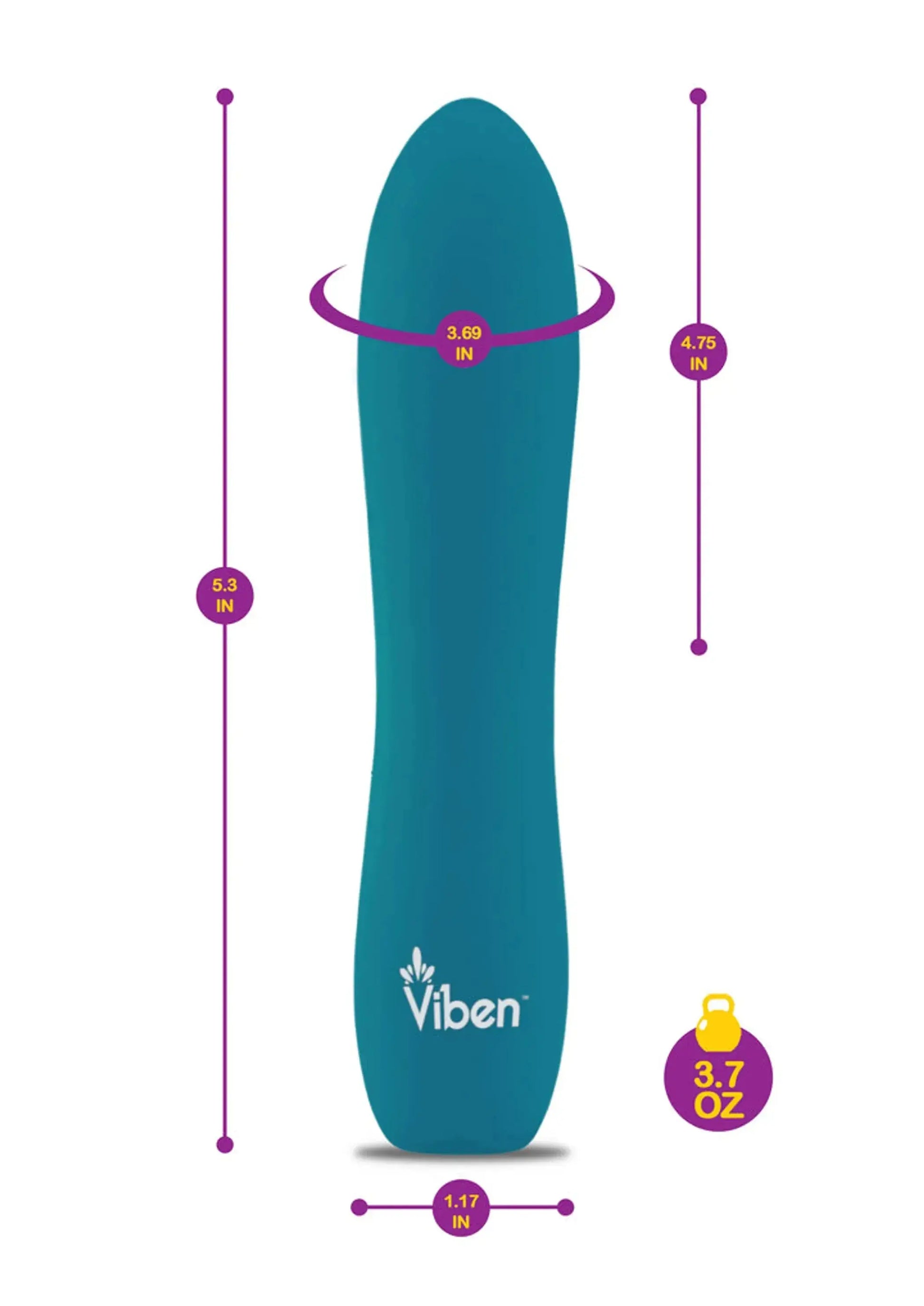 Viben Vivacious 10 Function Bullet Ocean Viben