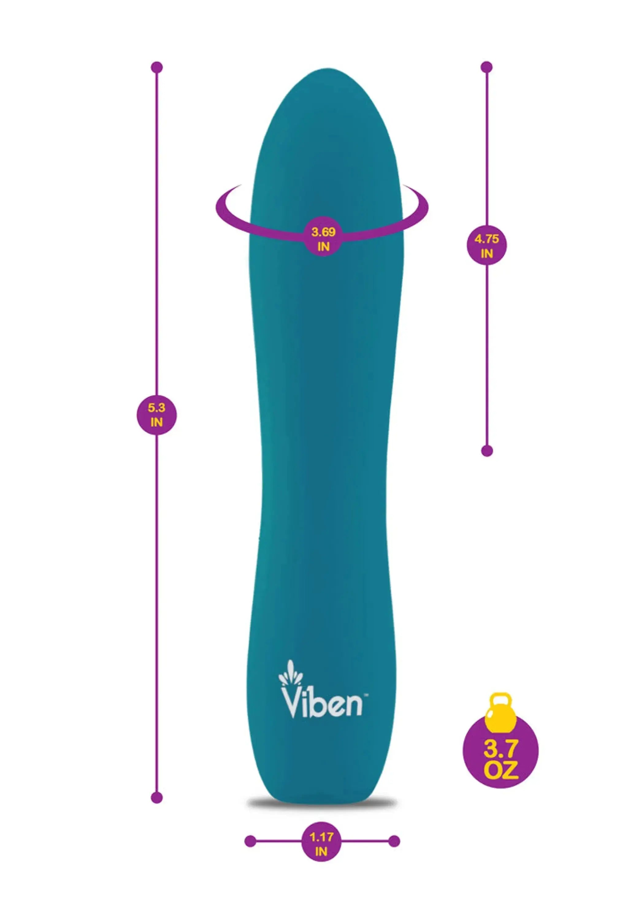 Viben Vivacious 10 Function Bullet Ocean Viben
