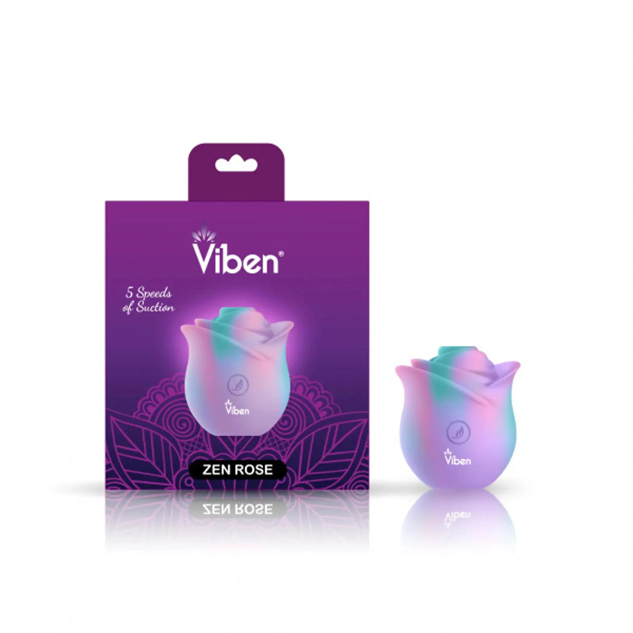 Viben Zen Rose Unicorn Clitoral Stimulator Viben