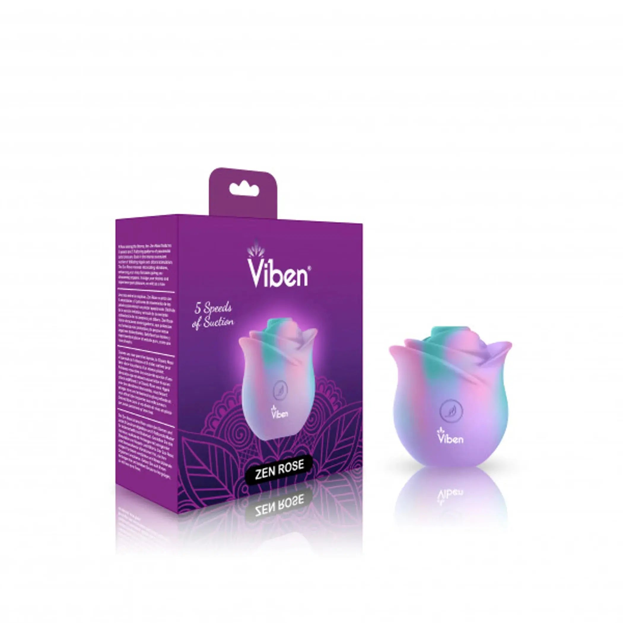Viben Zen Rose Unicorn Clitoral Stimulator Viben