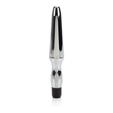 Vibrating Waterproof Anal Probe Silver California Exotic Novelties