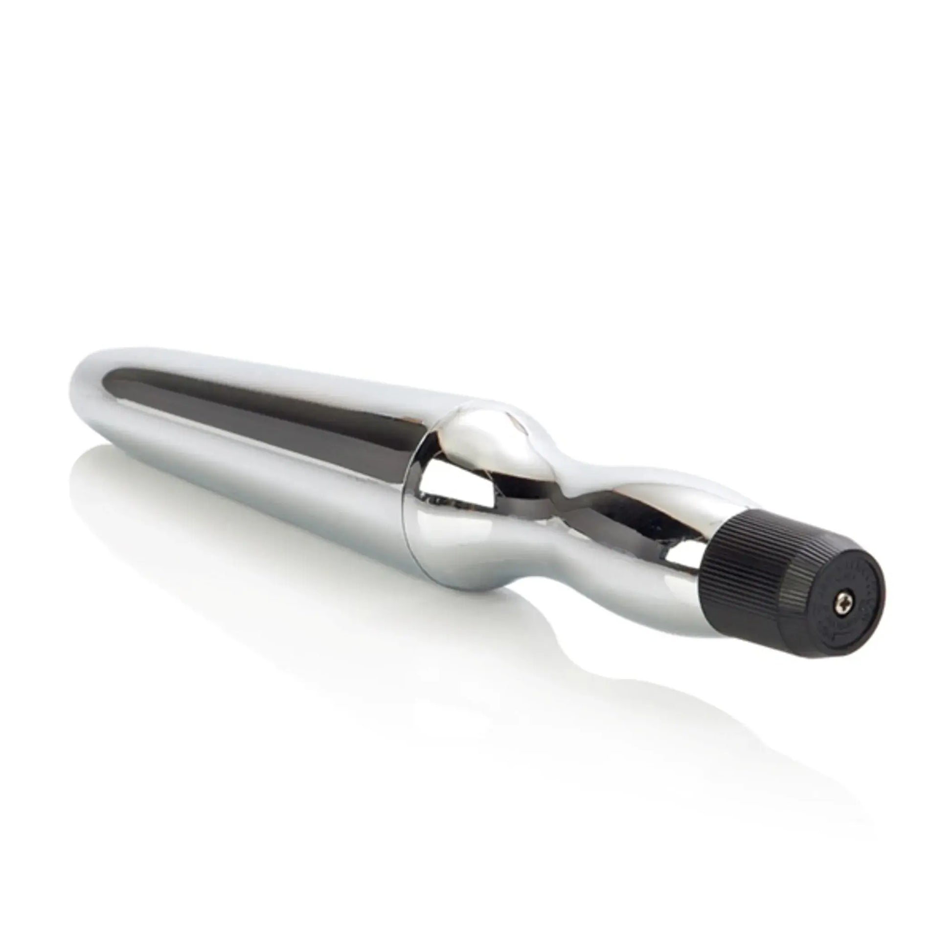 Vibrating Waterproof Anal Probe Silver California Exotic Novelties