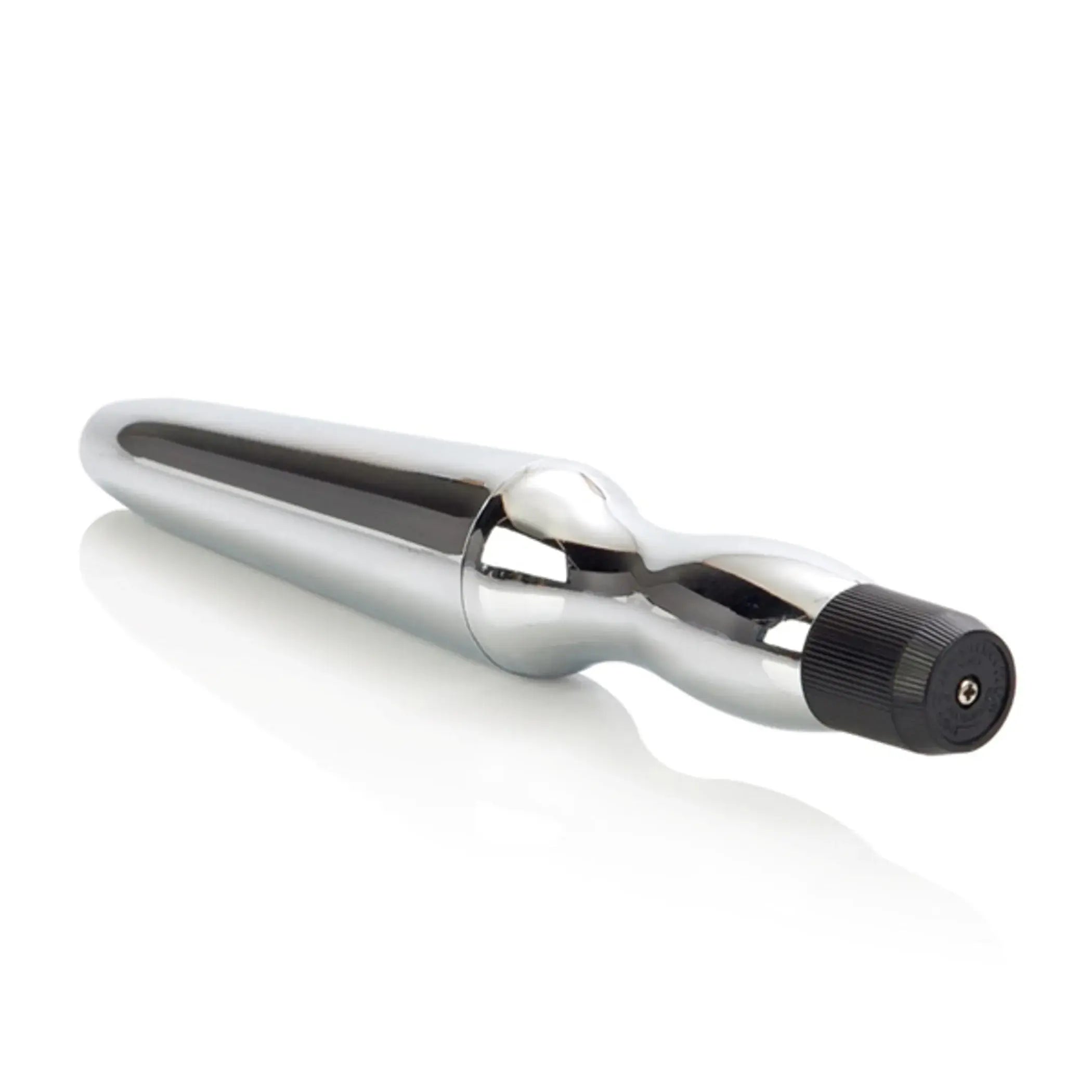 Vibrating Waterproof Anal Probe Silver California Exotic Novelties