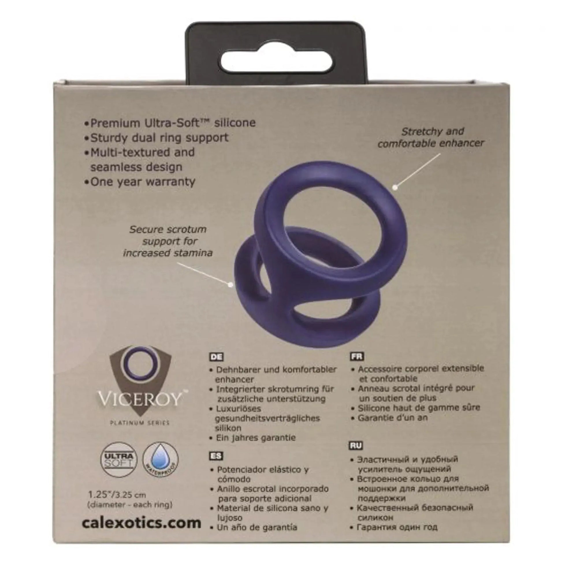 Viceroy Dual Ring California Exotic Novelties