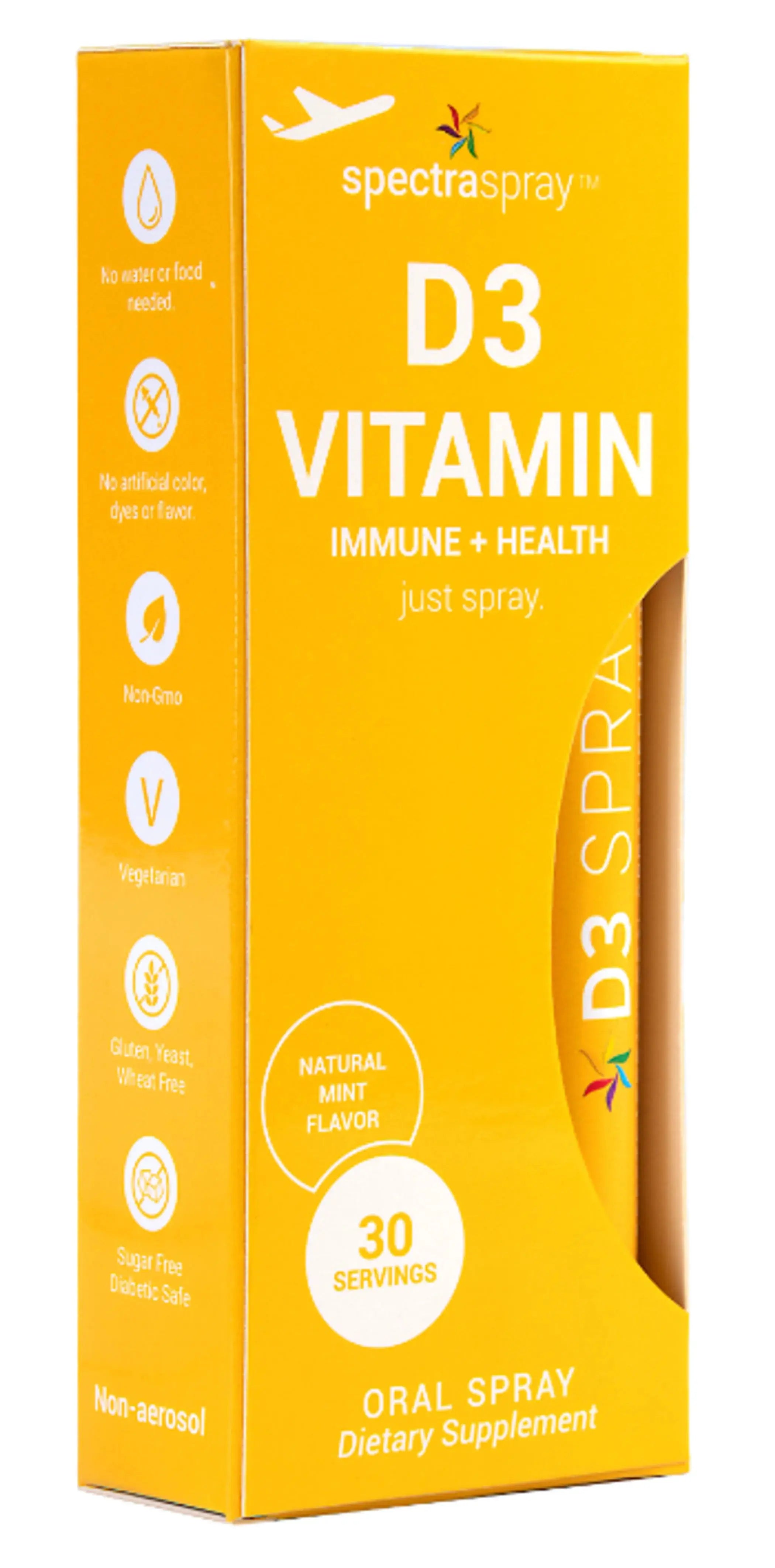 Vitamin D3 Oral Spray Vitamin by SpectraSpray SpectraSpray Global
