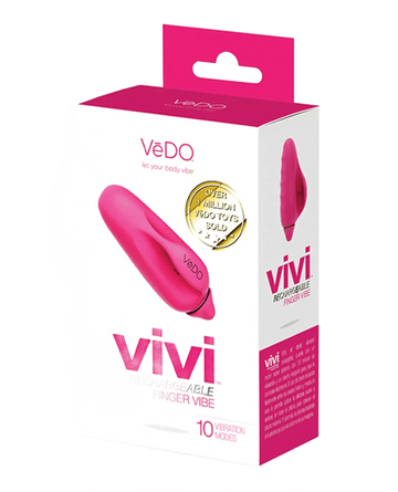 VEDO VIVI RECHARGEABLE FINGER VIBE FOXY PINK Vedo