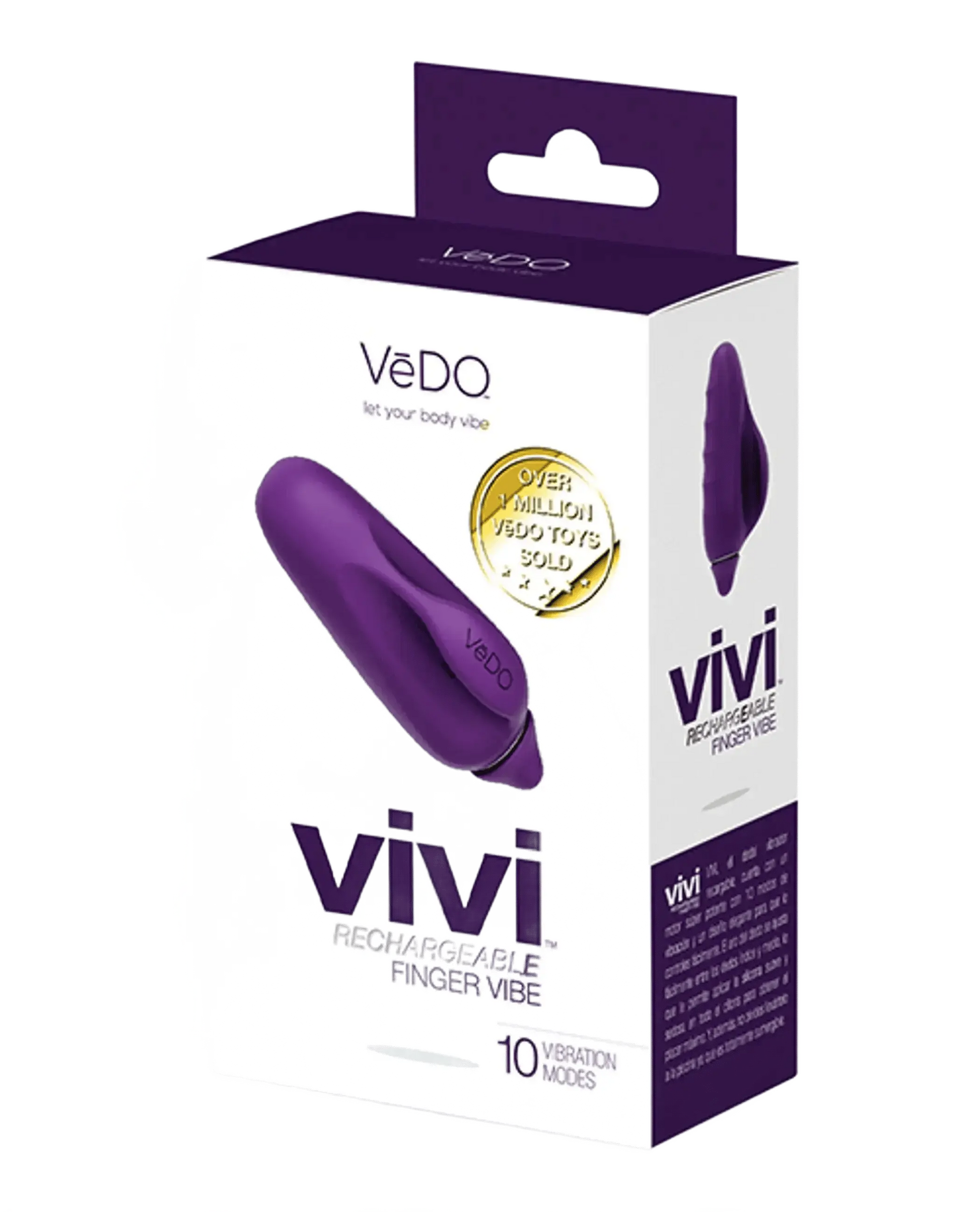 VEDO VIVI RECHARGEABLE FINGER DEEP PURPLE Vedo