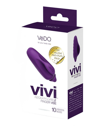 VEDO VIVI RECHARGEABLE FINGER DEEP PURPLE Vedo