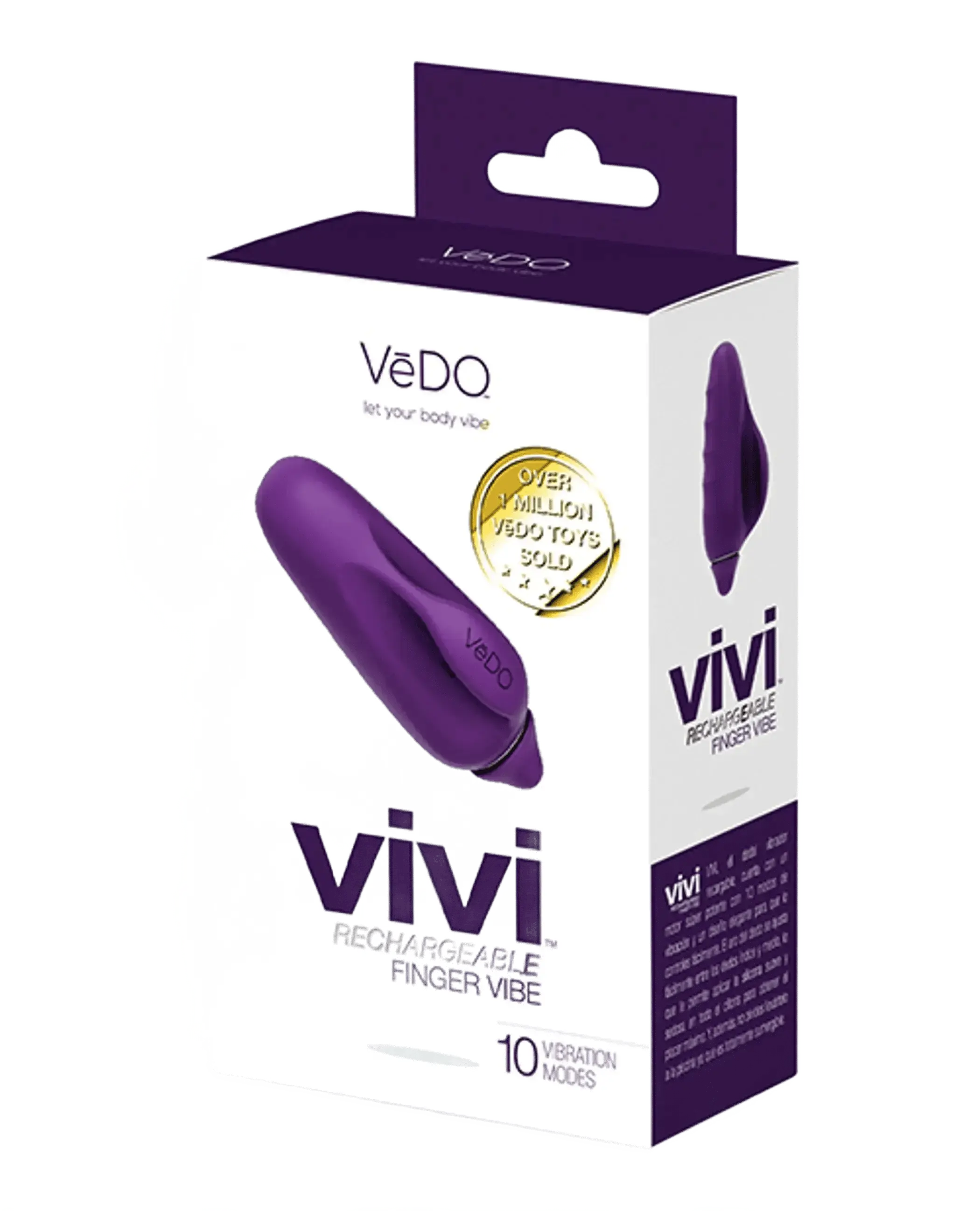 VEDO VIVI RECHARGEABLE FINGER DEEP PURPLE Vedo
