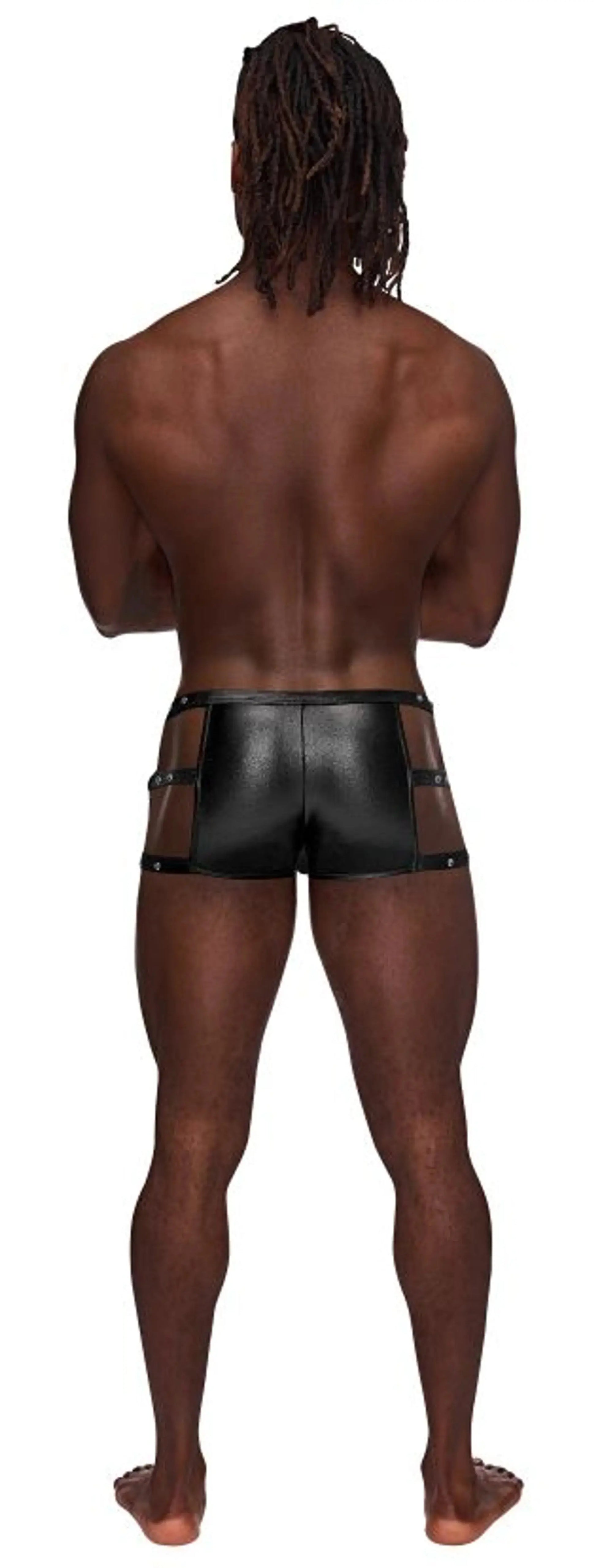 Vulcan Studded Harness Black L/XL Male Power Lingerie