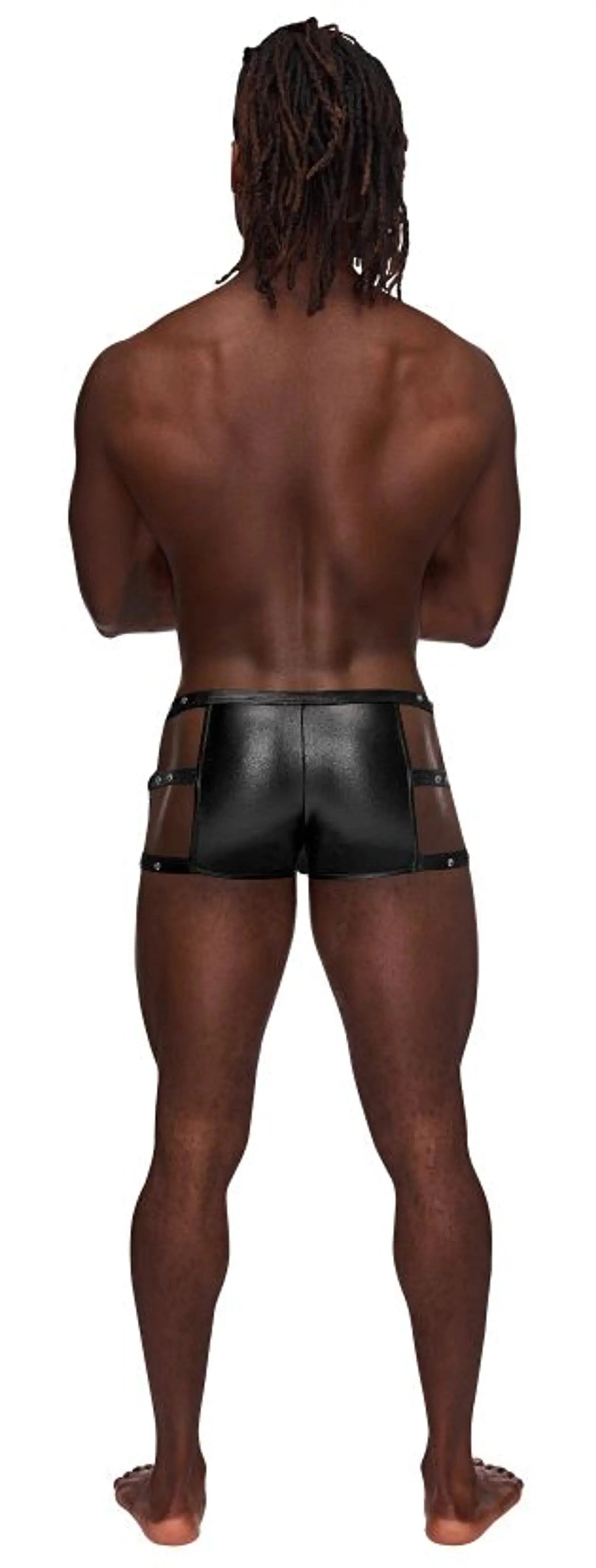 Vulcan Studded Harness Black L/XL Male Power Lingerie