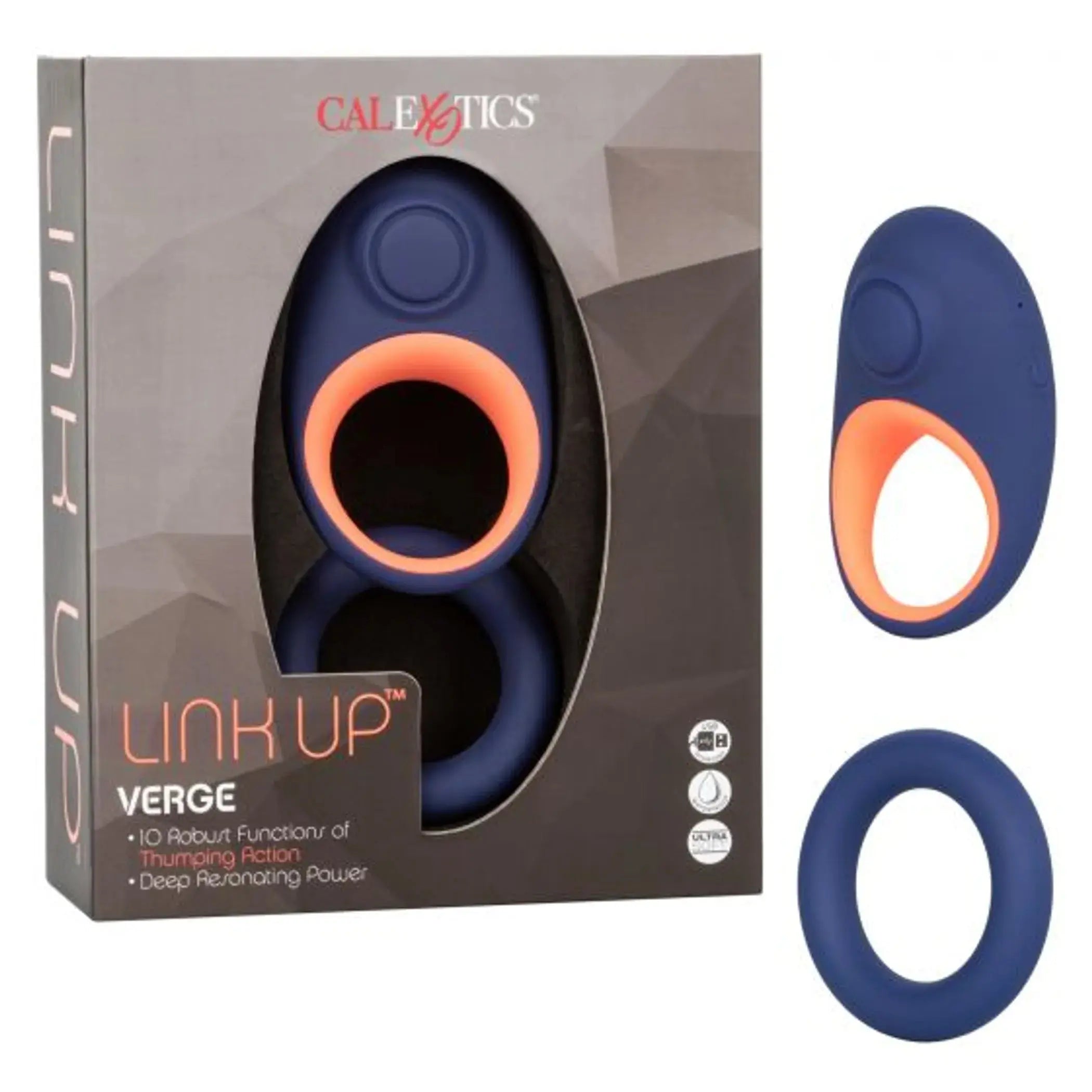 WD Link Up Verge Couples Ring California Exotic Novelties