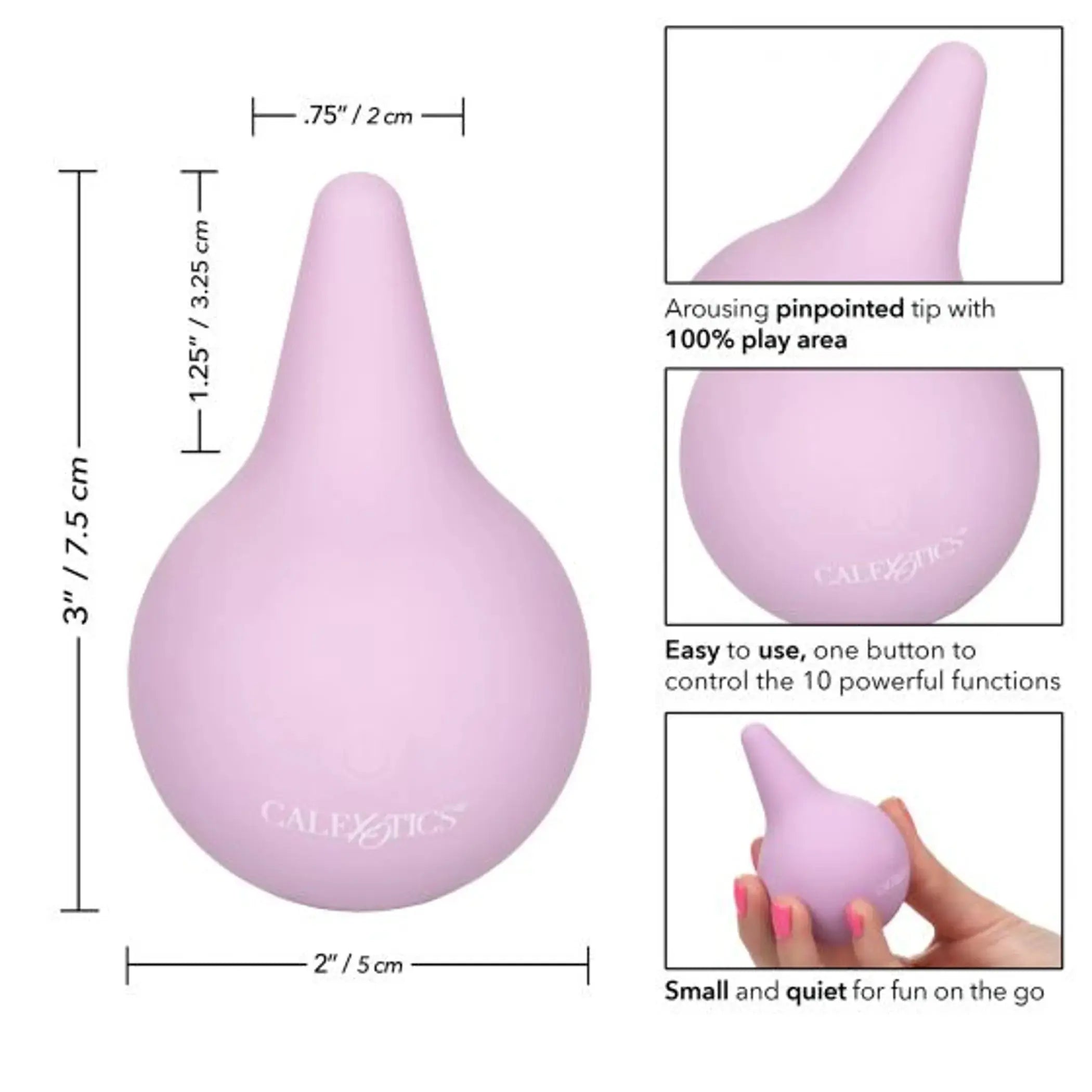 WD Slay #Arouse Me Clitoral Massager California Exotic Novelties
