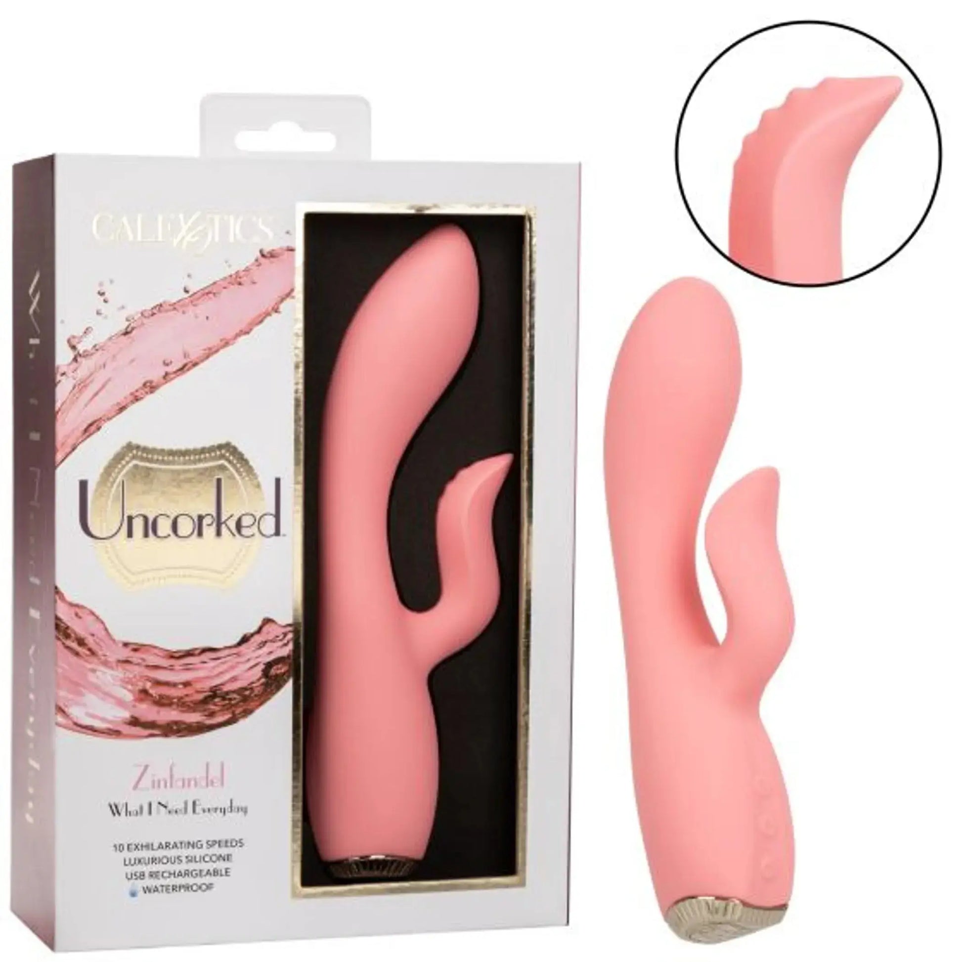 WD Uncorked Zinfandel Pink Vibrator California Exotic Novelties