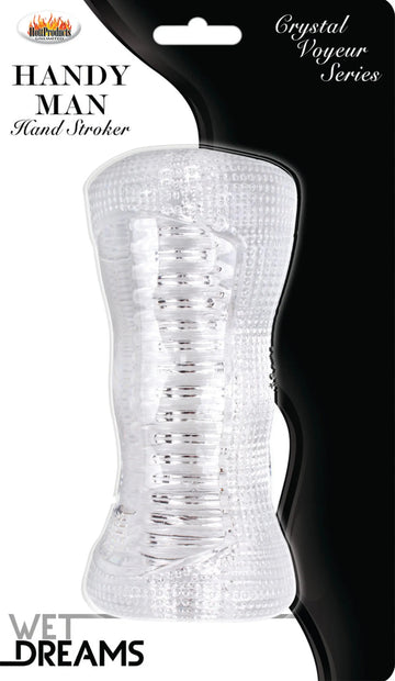 WET DREAMS HANDY MAN STROKER CLEAR HOTT Products