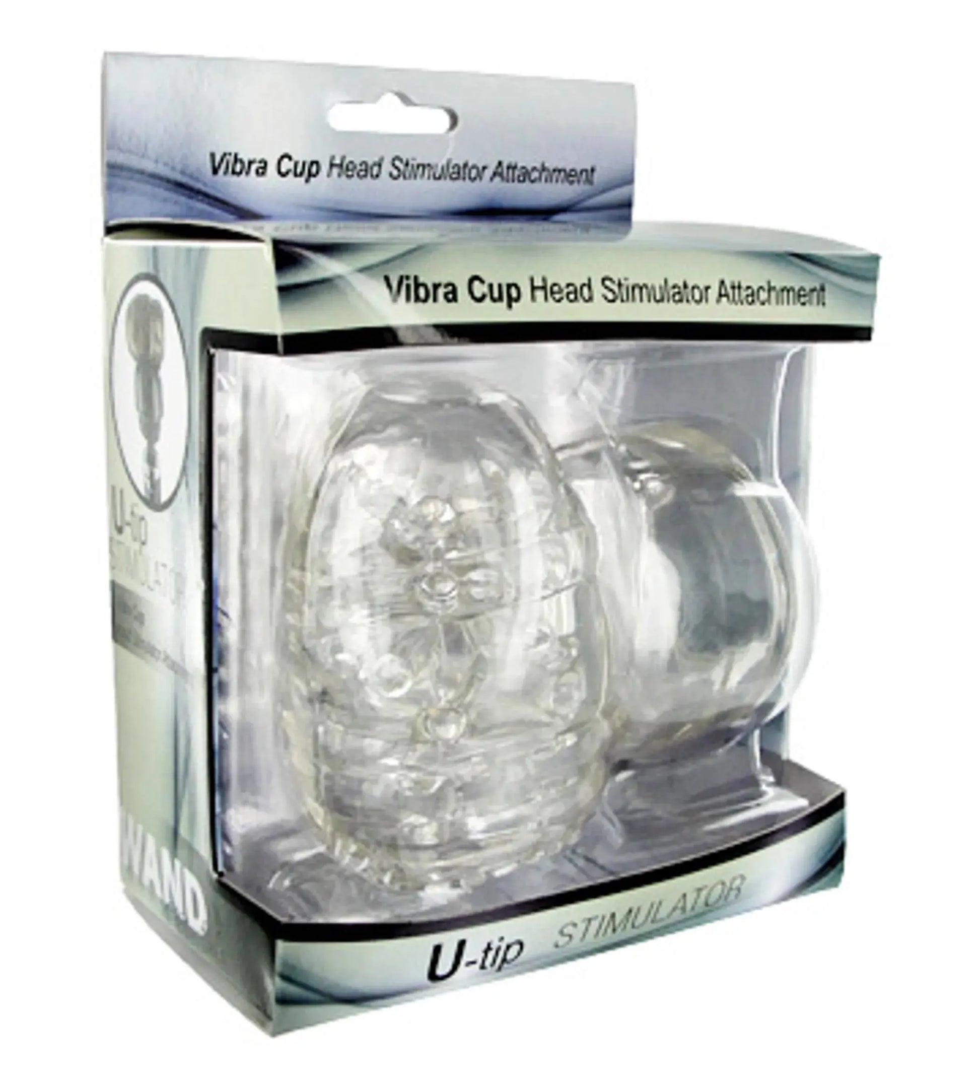 Wand Essentials Vibra Cup Head Stimulator Attachment XR Brands