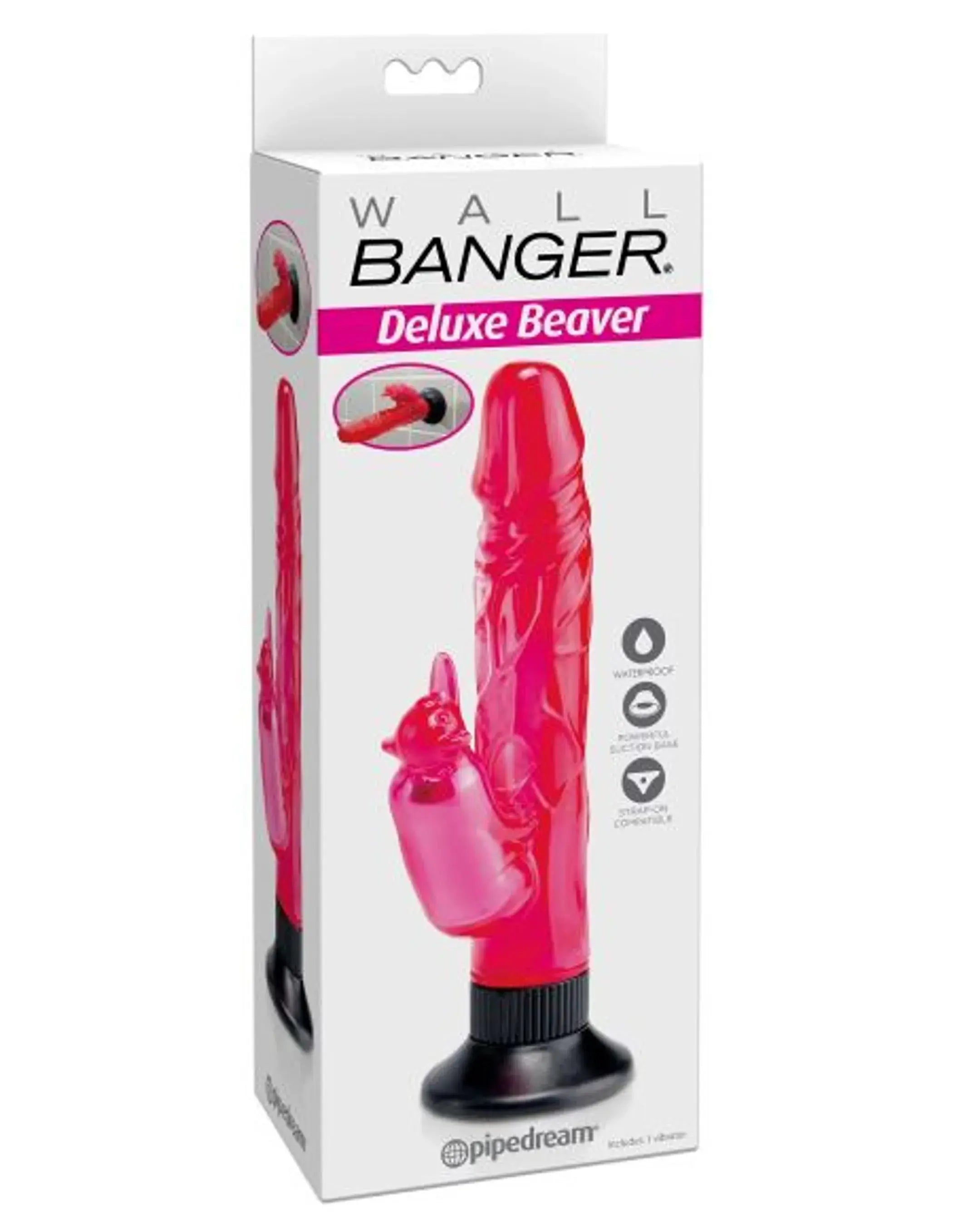 Waterproof Beaver Wall Bangers Vibrator Pipedream Products