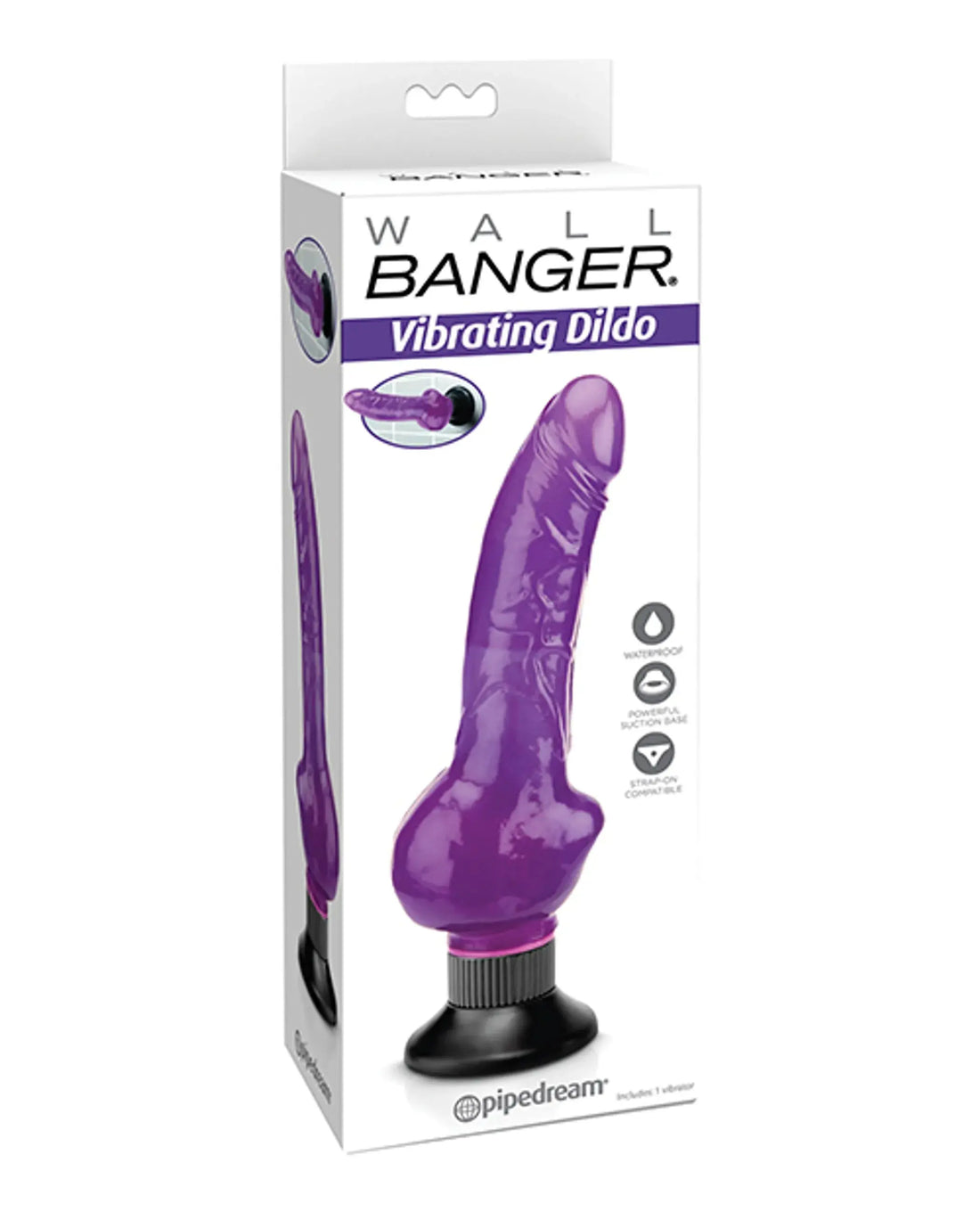 Waterproof Wall Bangers Purple Pipedream Products