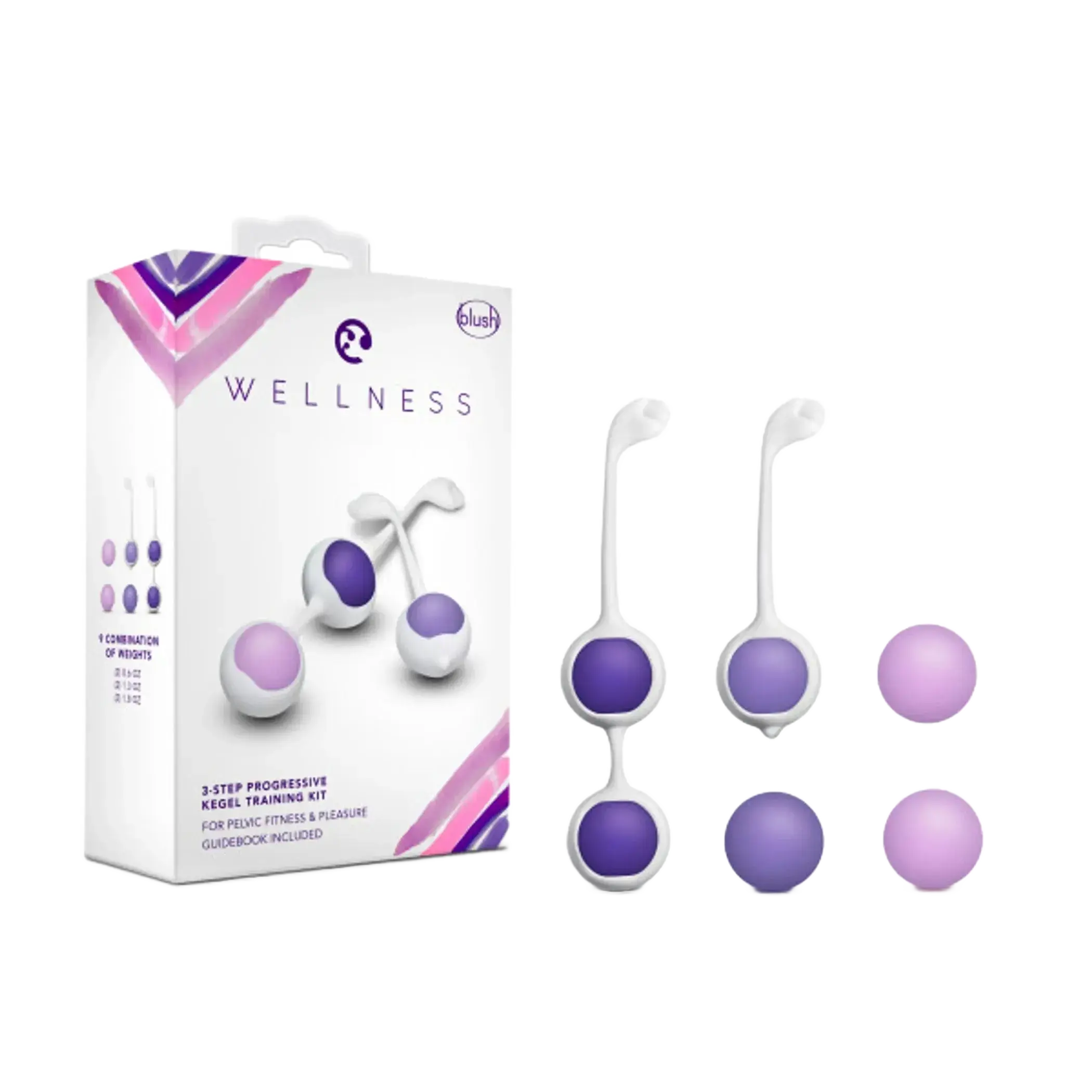 WELLNESS KEGEL TRAINING SYSTEM PURPLE Blush Novelties