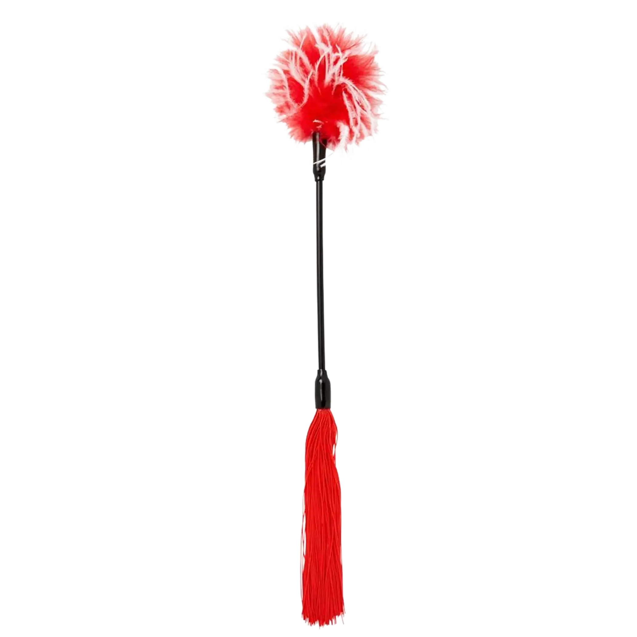 SEX & MISCHIEF WHIPPER TICKLER RED & WHITE Sport Sheets