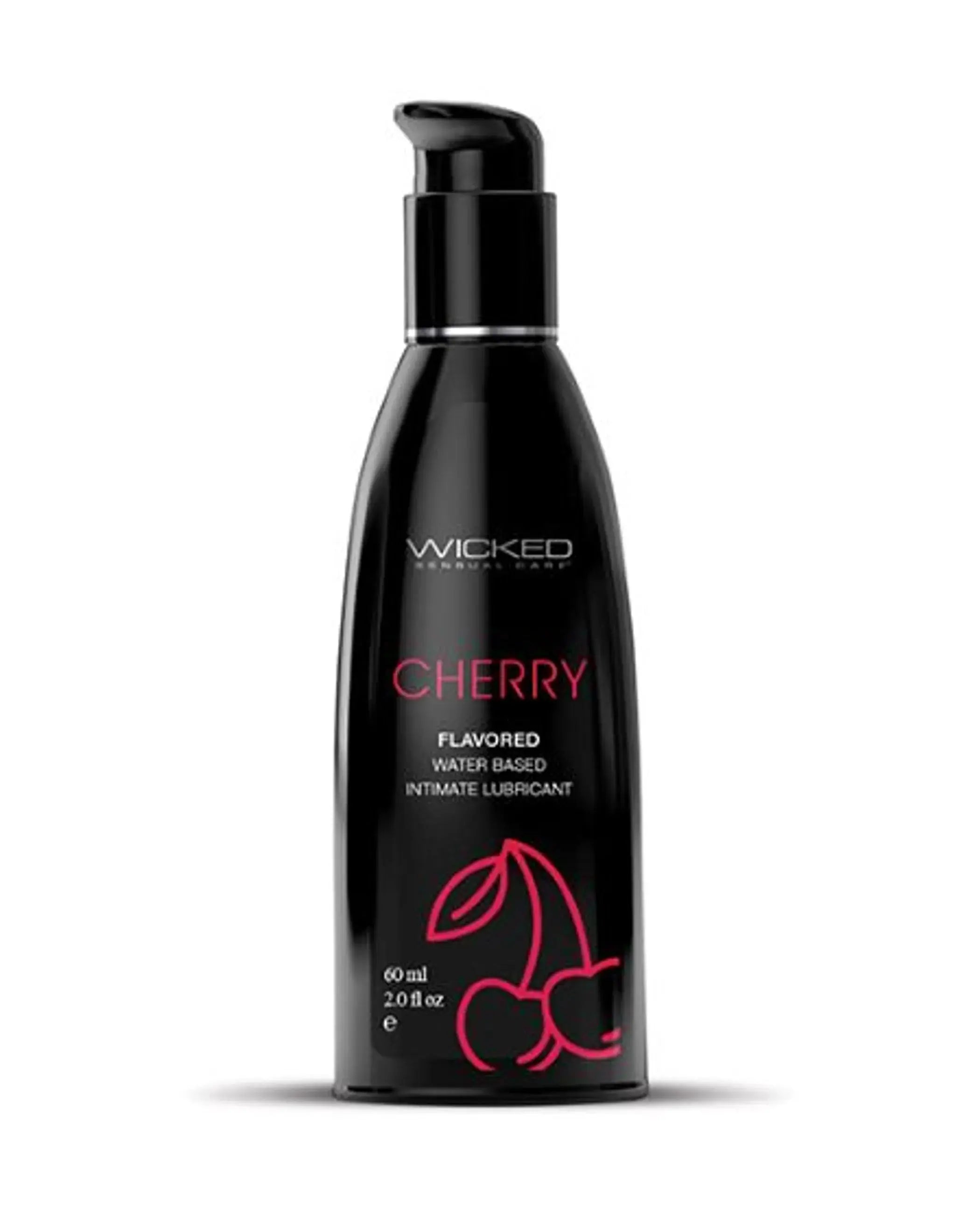Wicked Aqua Cherry Lubricant 2 oz Wicked Lubes