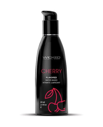 Wicked Aqua Cherry Lubricant 2 oz Wicked Lubes