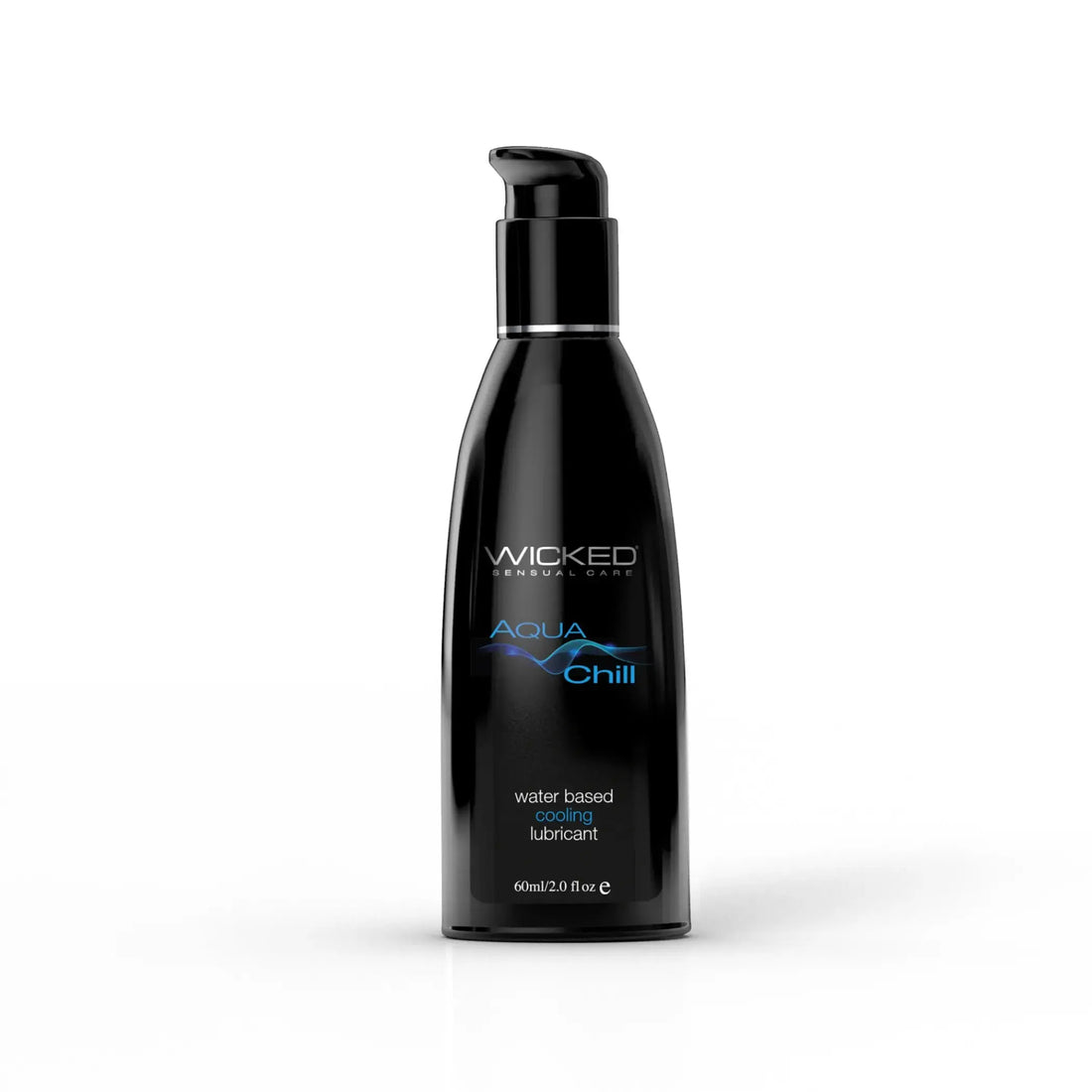 Wicked Aqua Chill Water-Based Lubricant 2 oz Wicked Lubes
