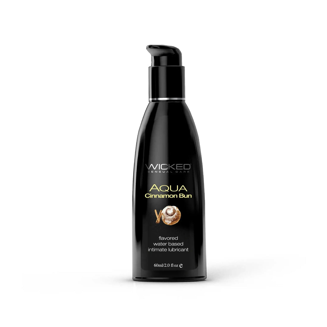 Wicked Aqua Cinnamon Bun Flavored Lubricant 2 oz Wicked Lubes