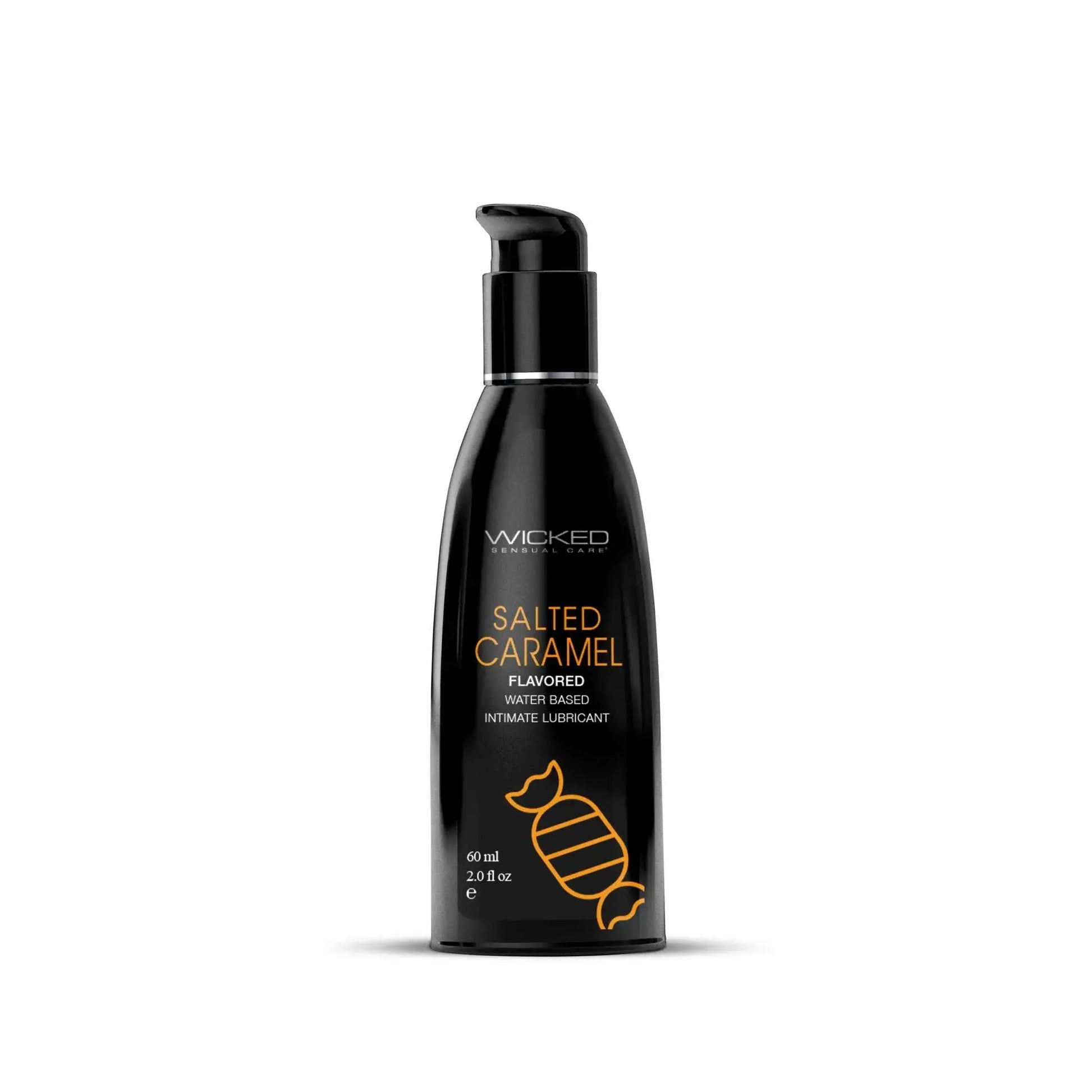 Wicked Aqua Salted Caramel Lube 2 oz Wicked Lubes